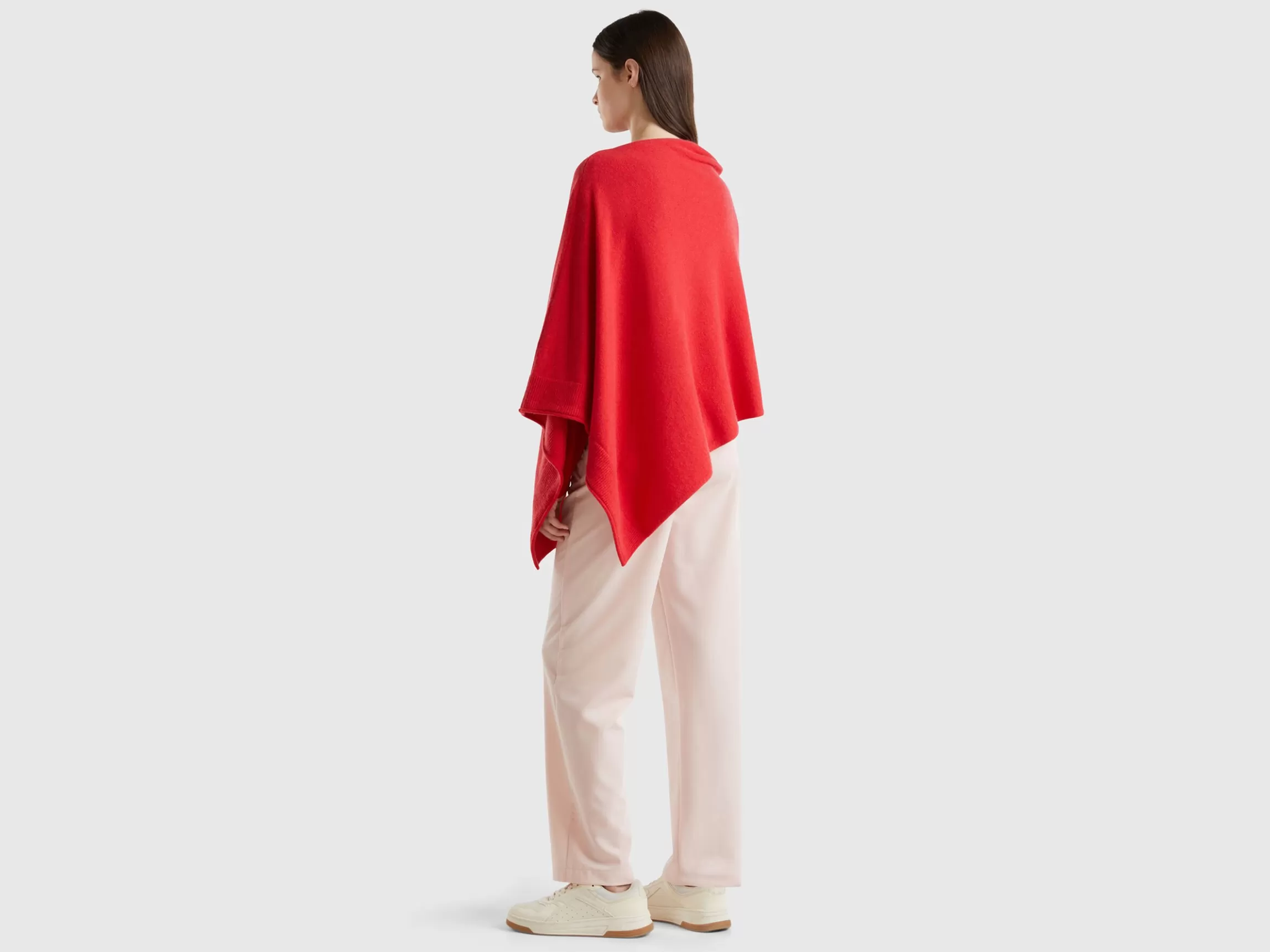 United Colors of Benetton Cashmere blend poncho