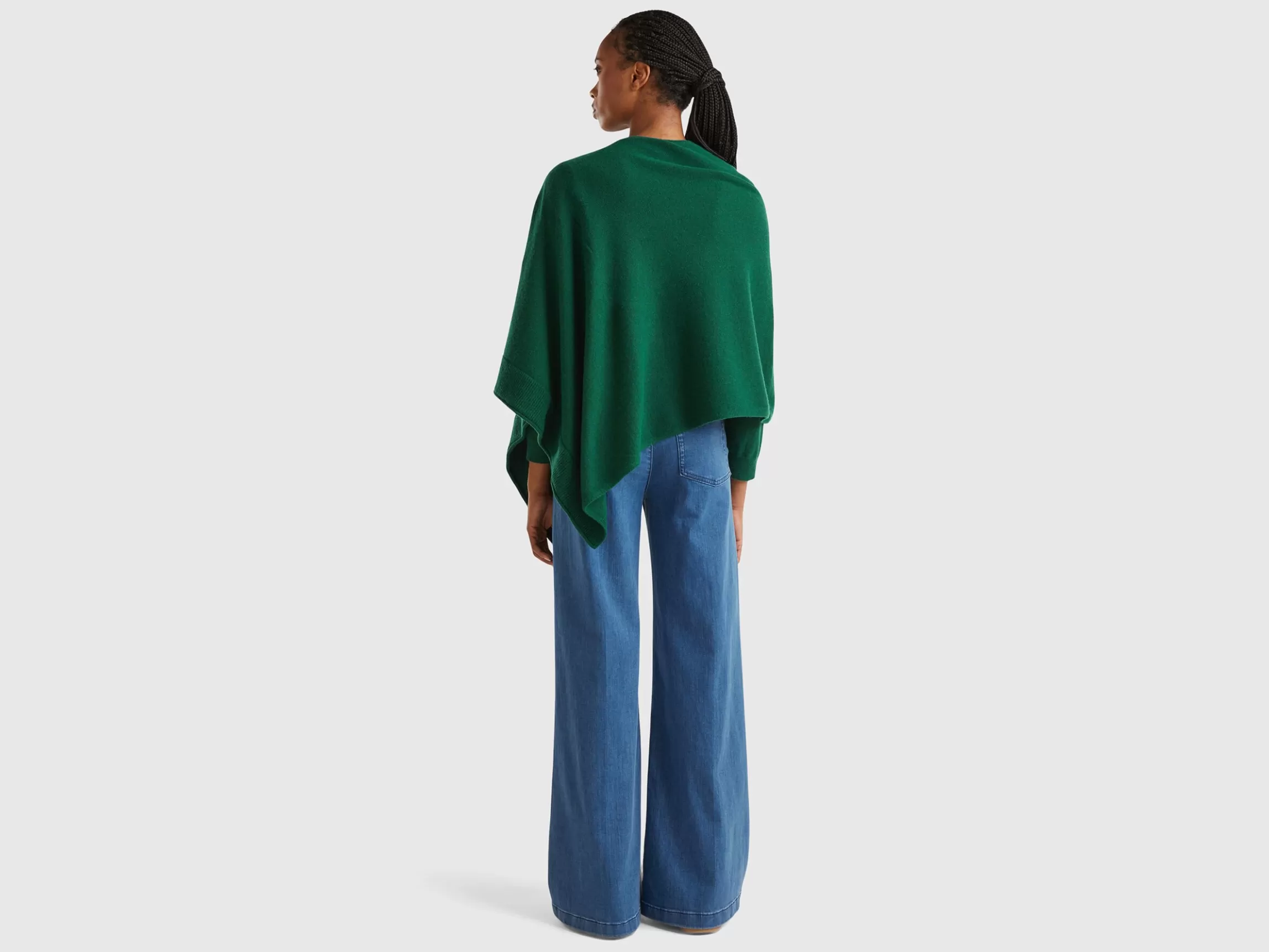 United Colors of Benetton Cashmere blend poncho