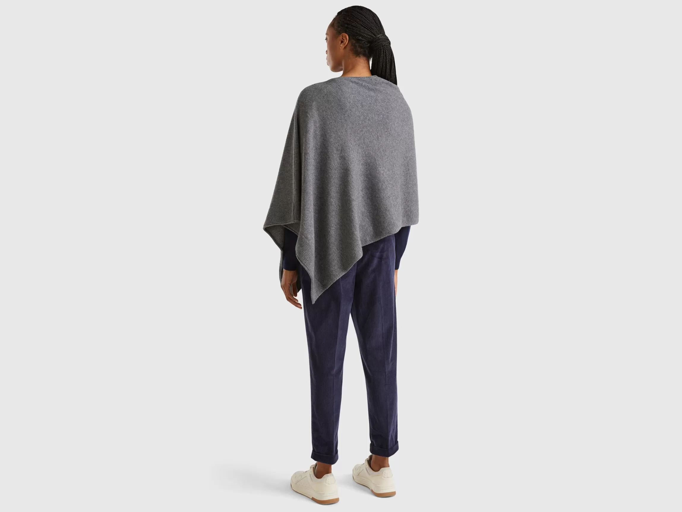 United Colors of Benetton Cashmere blend poncho