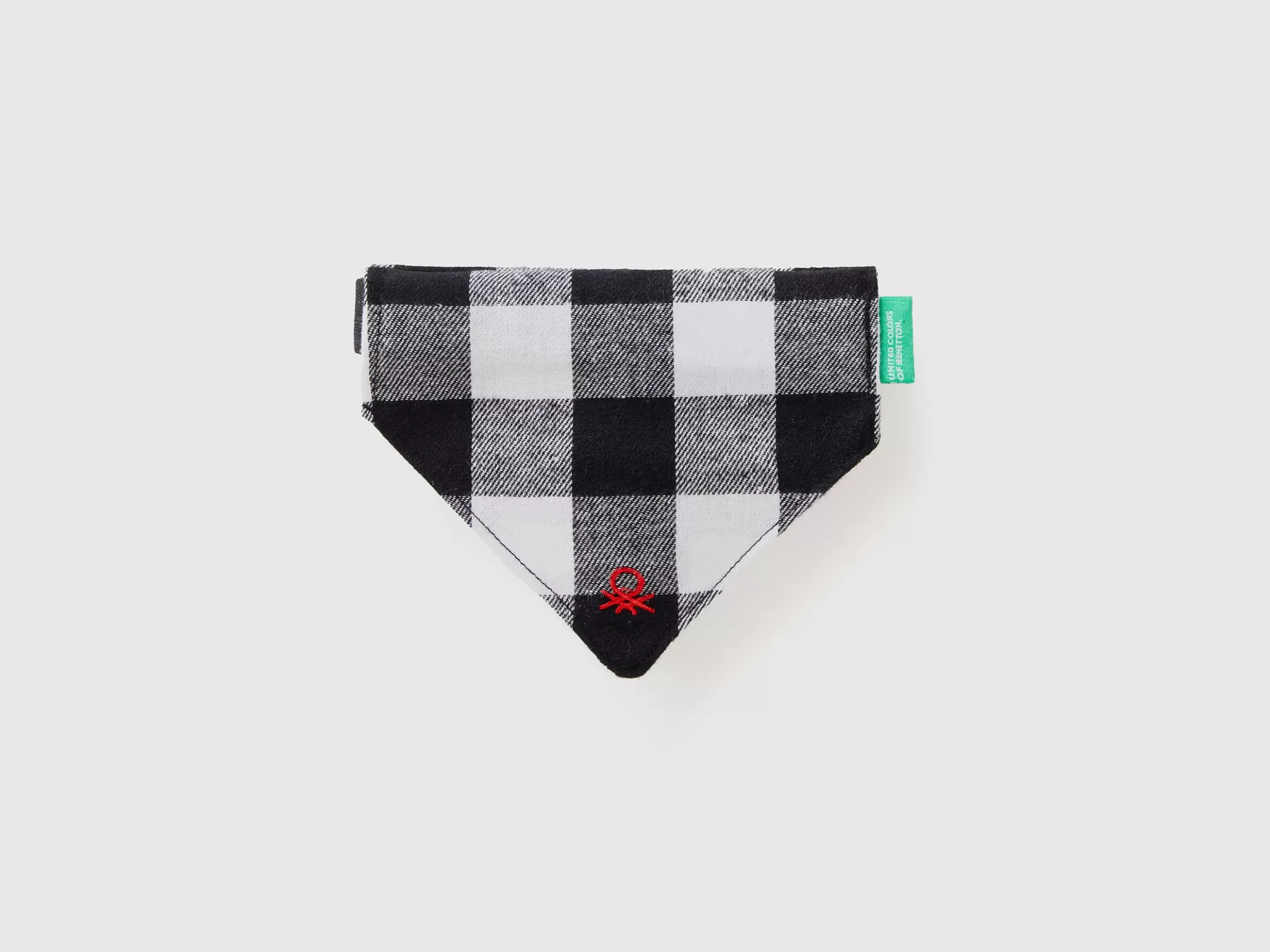 United Colors of Benetton Check bandana for small dogs