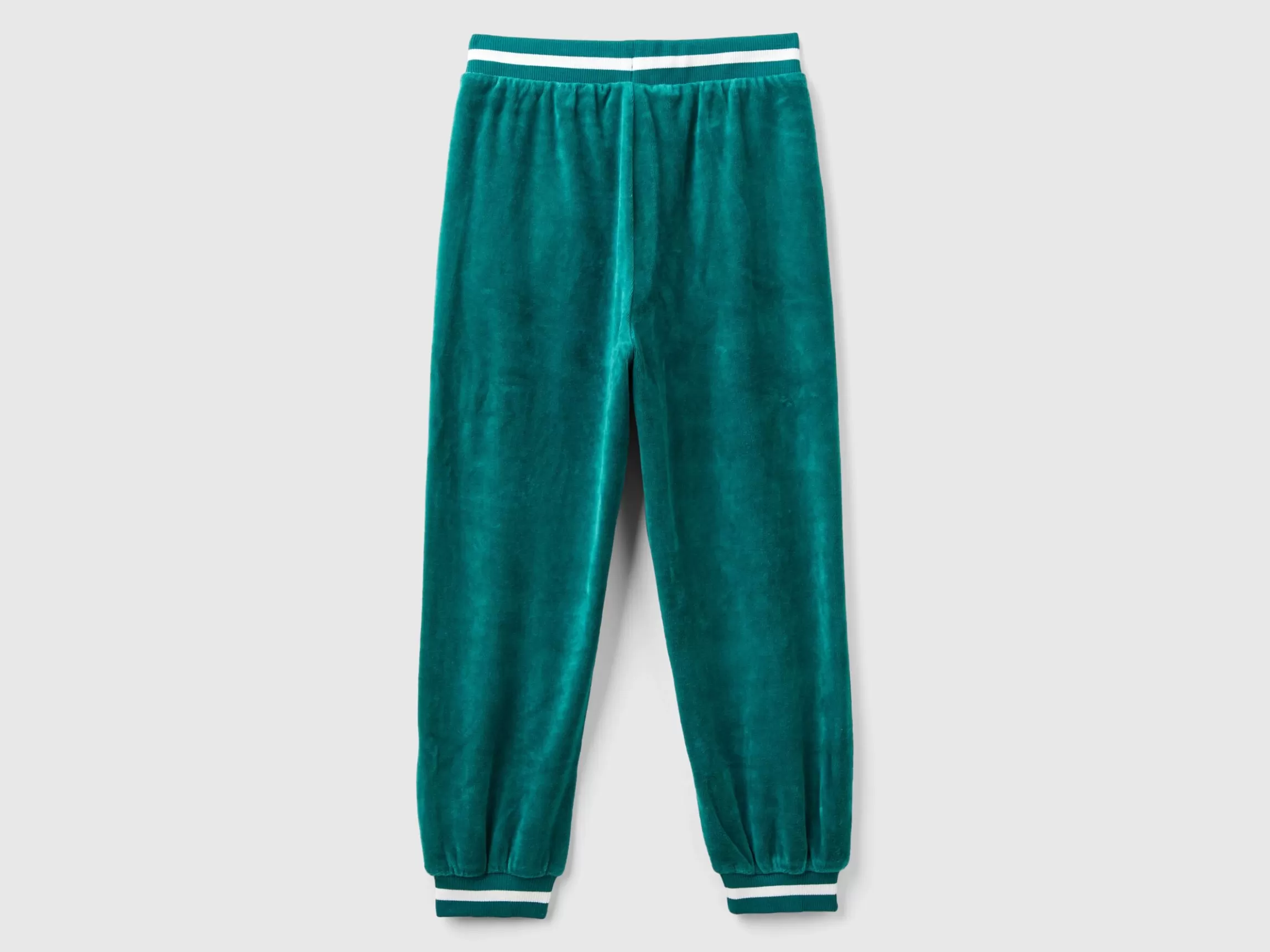 United Colors of Benetton Chenille trousers with drawstring