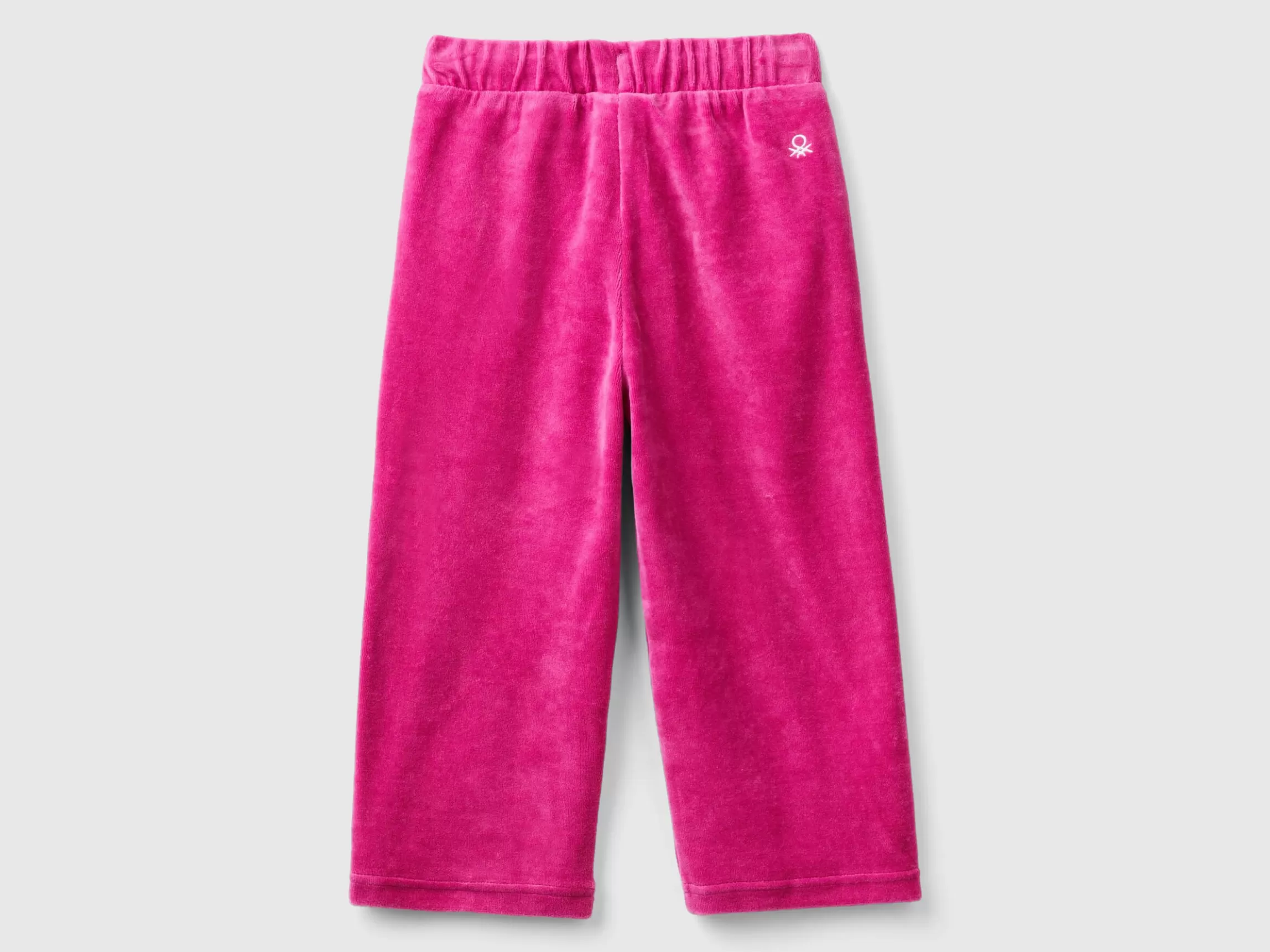 United Colors of Benetton Chenille trousers with logo