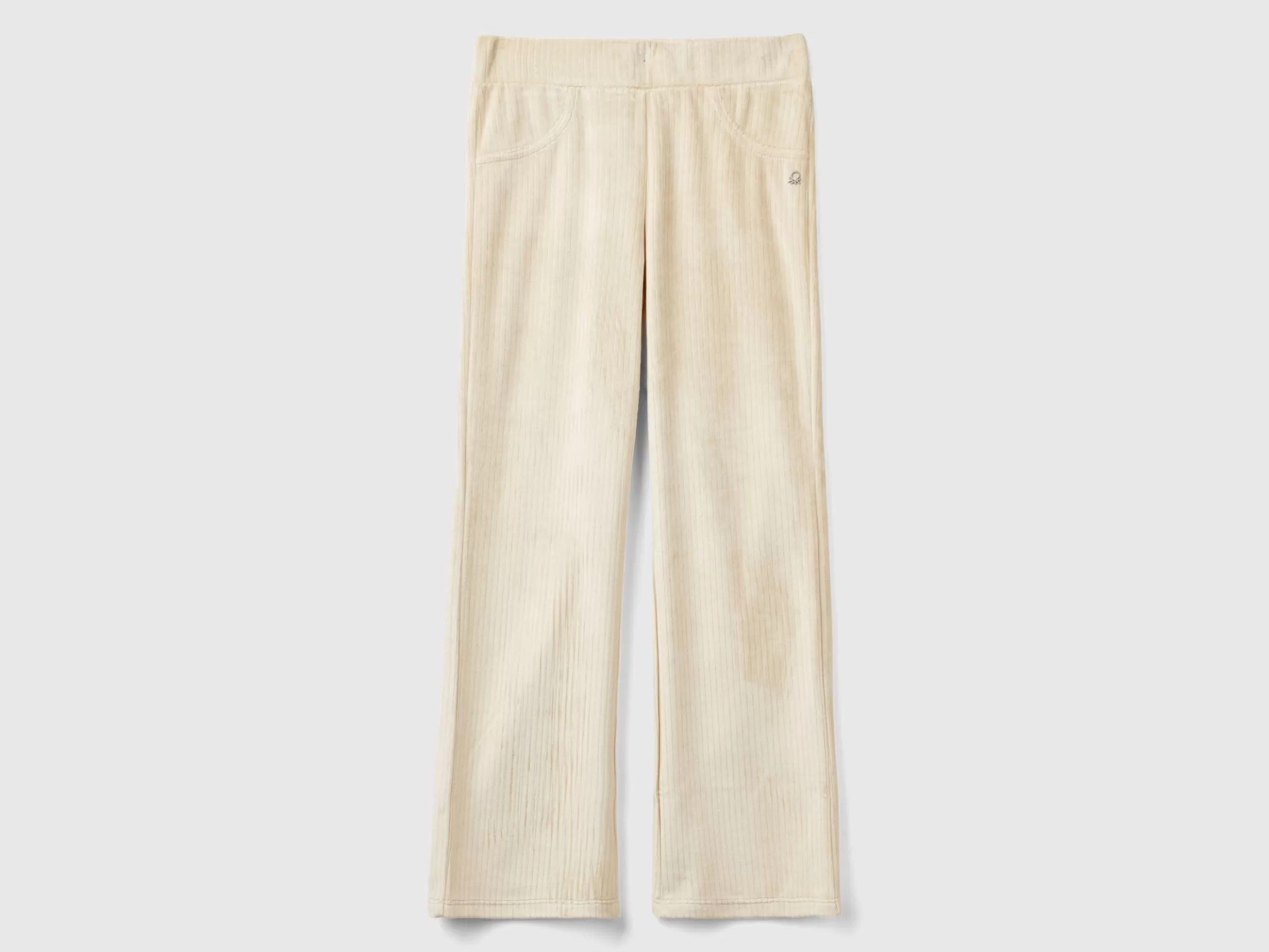 United Colors of Benetton Chenille trousers with straight leg