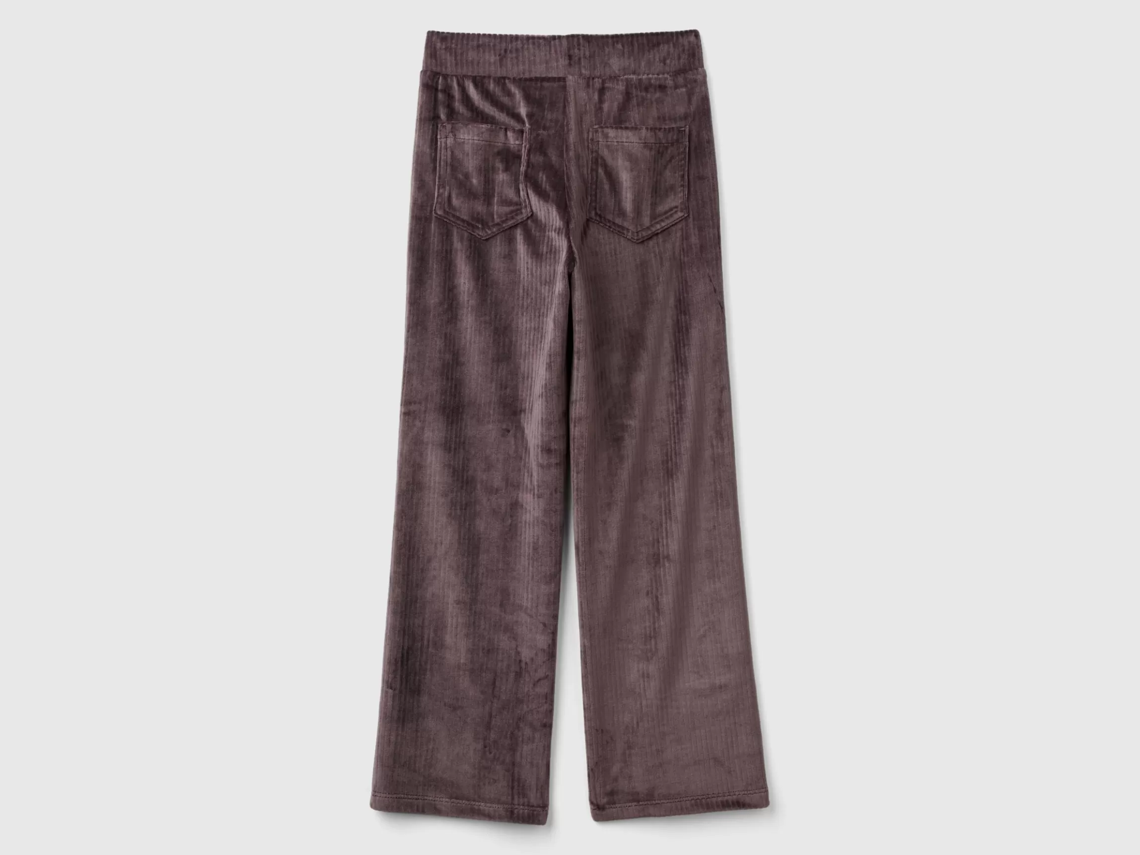 United Colors of Benetton Chenille trousers with straight leg