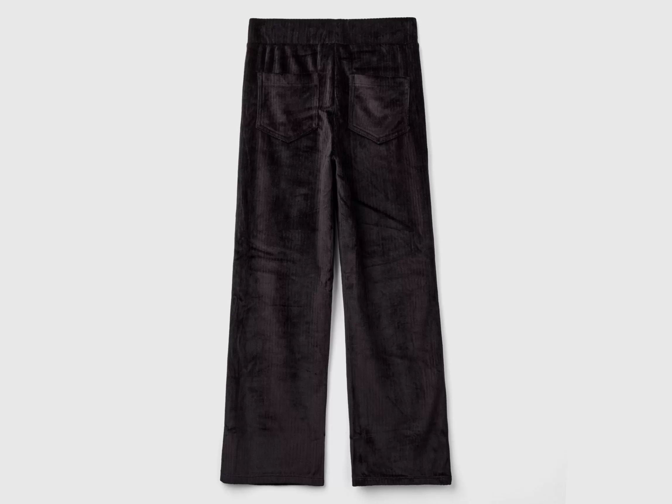 United Colors of Benetton Chenille trousers with straight leg