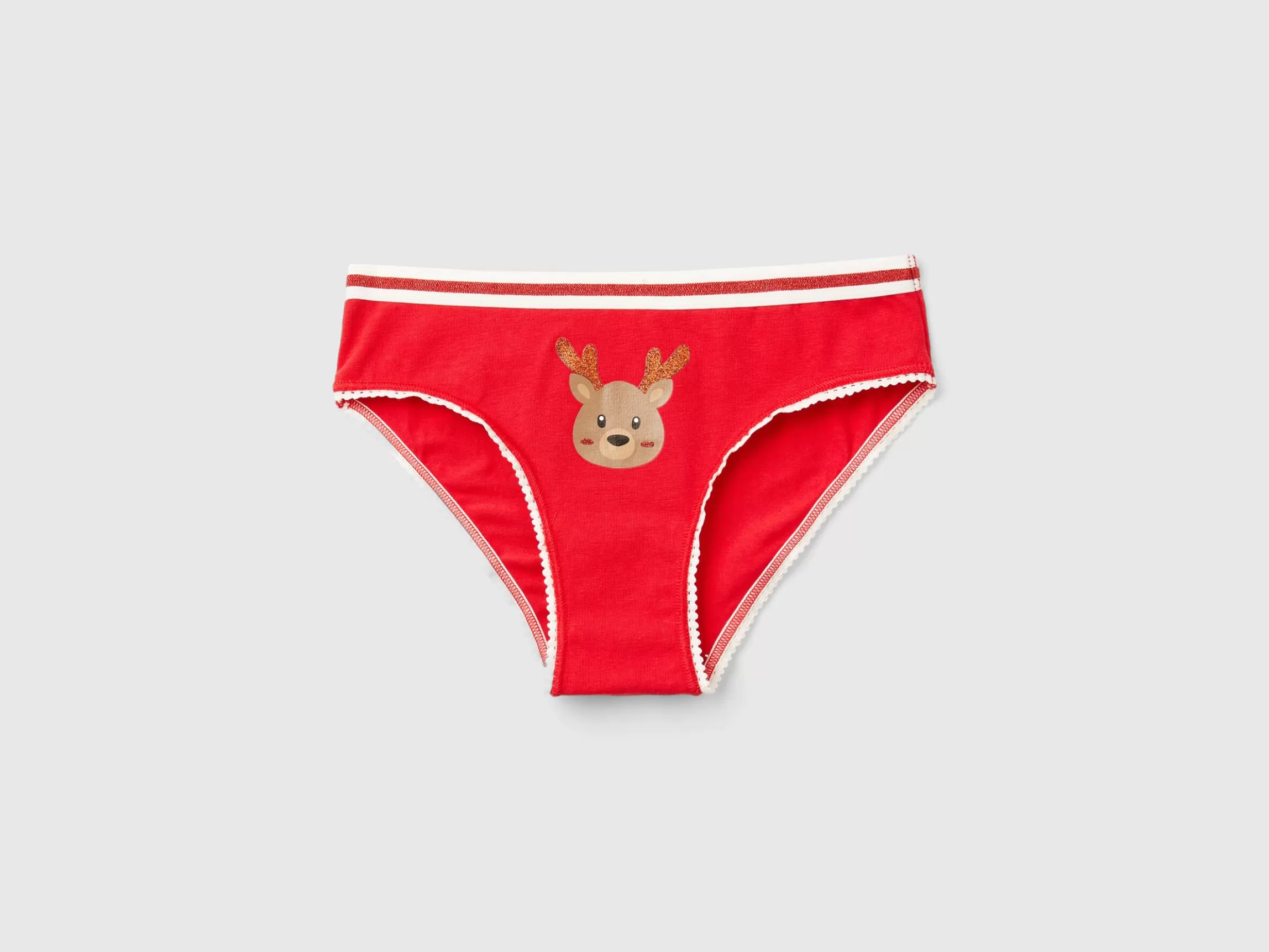 United Colors of Benetton Christmas briefs in super stretch cotton