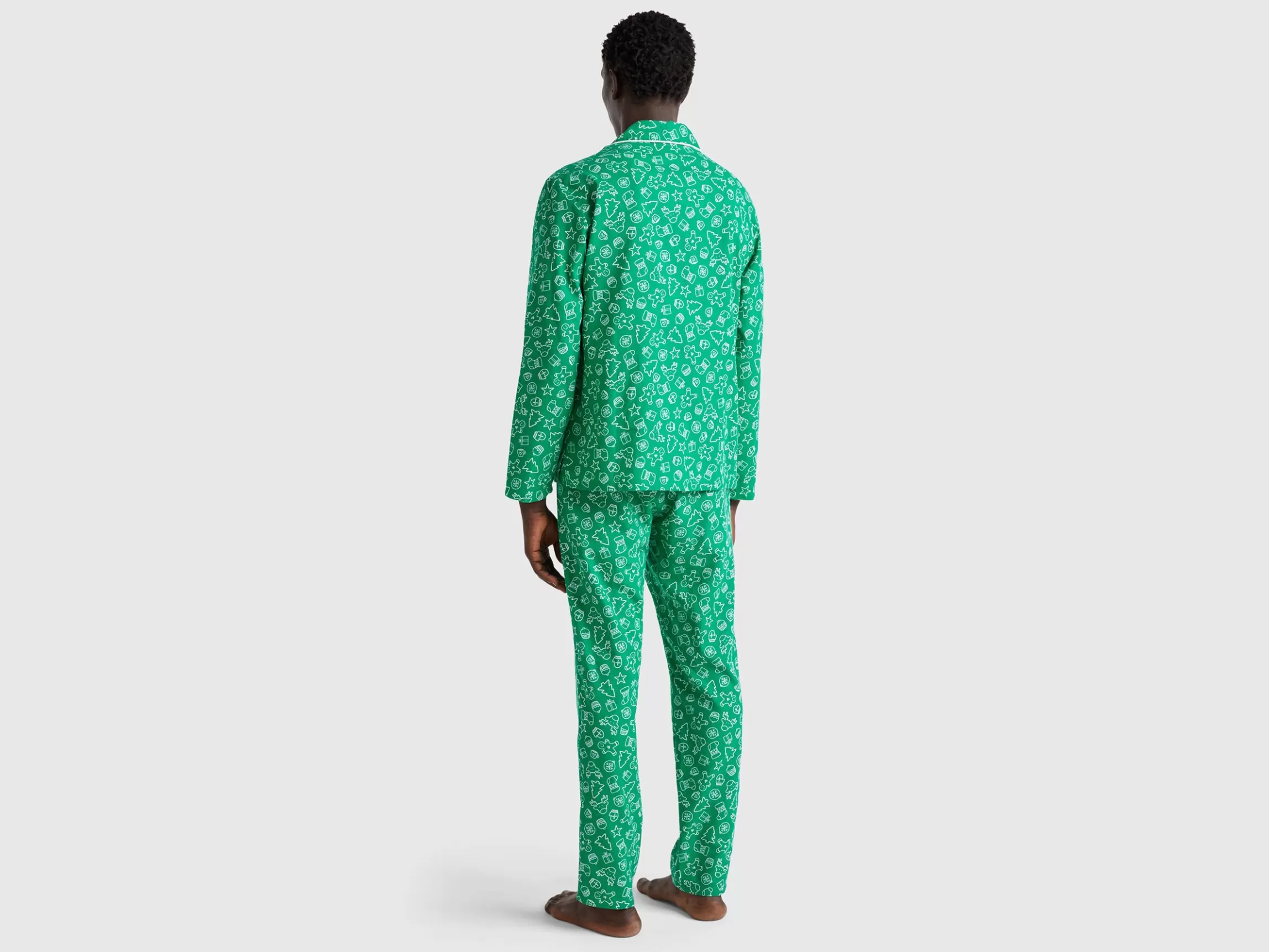 United Colors of Benetton Christmas flannel pyjamas