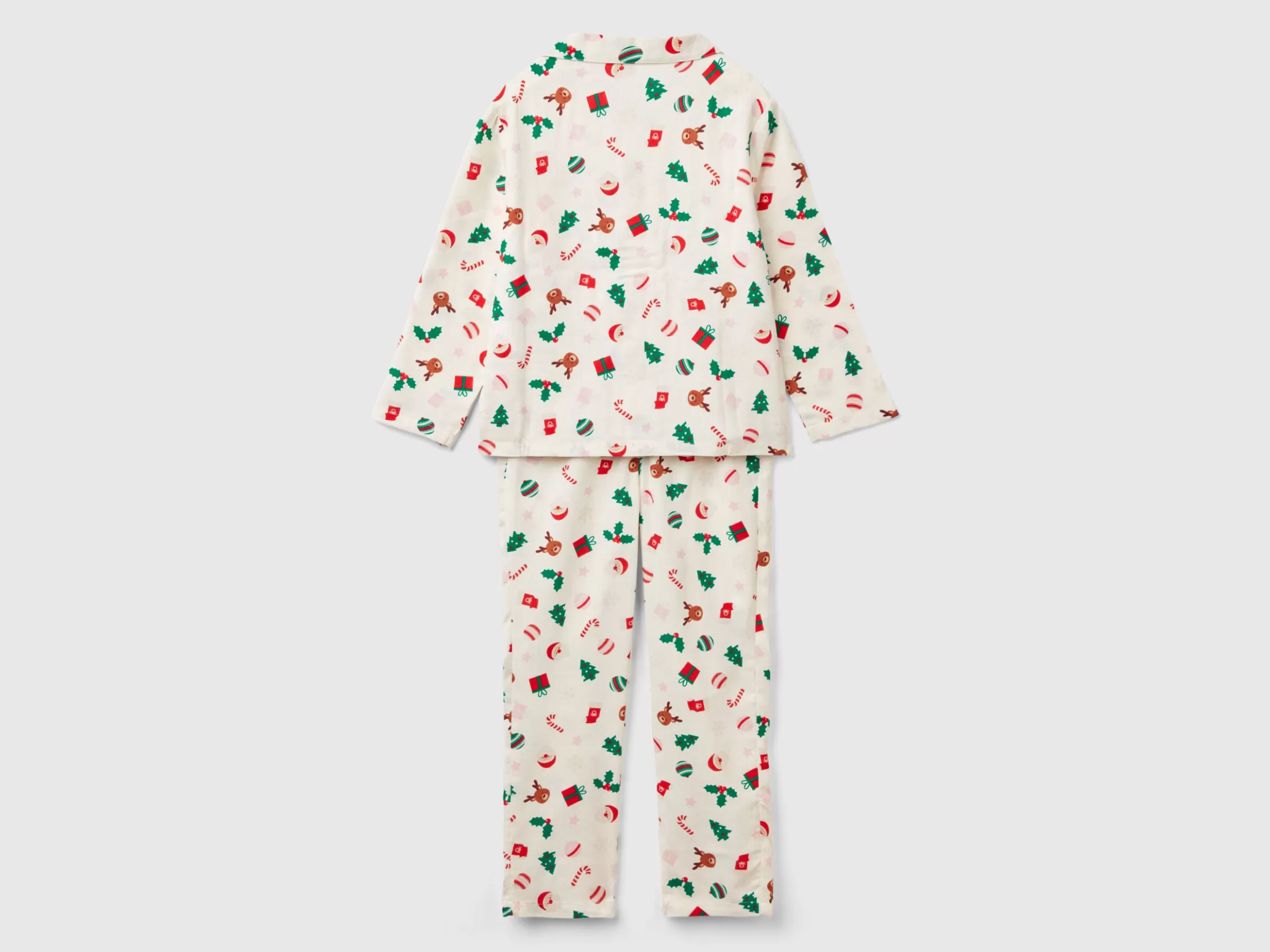 United Colors of Benetton Christmas flannel pyjamas