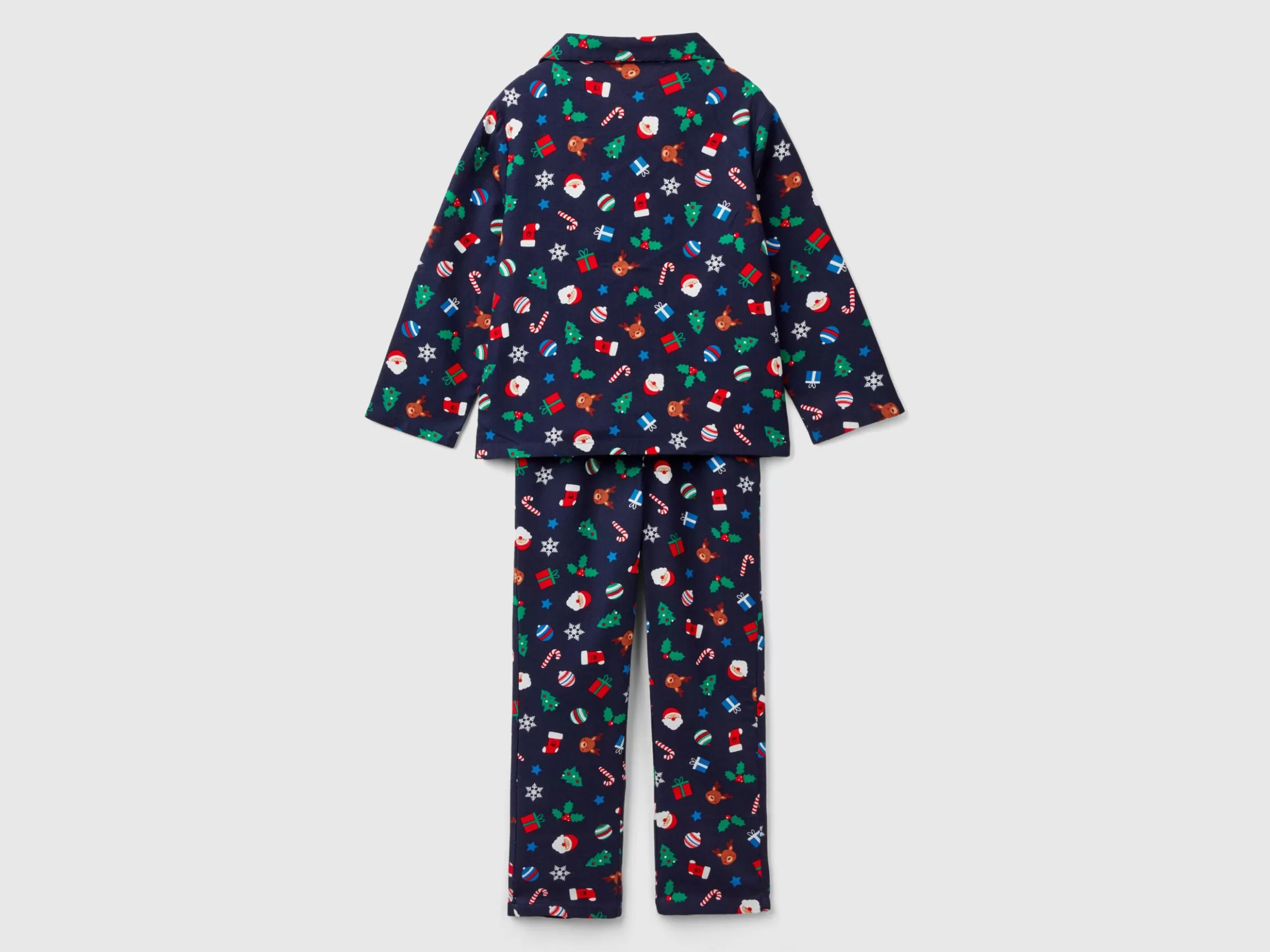 United Colors of Benetton Christmas flannel pyjamas