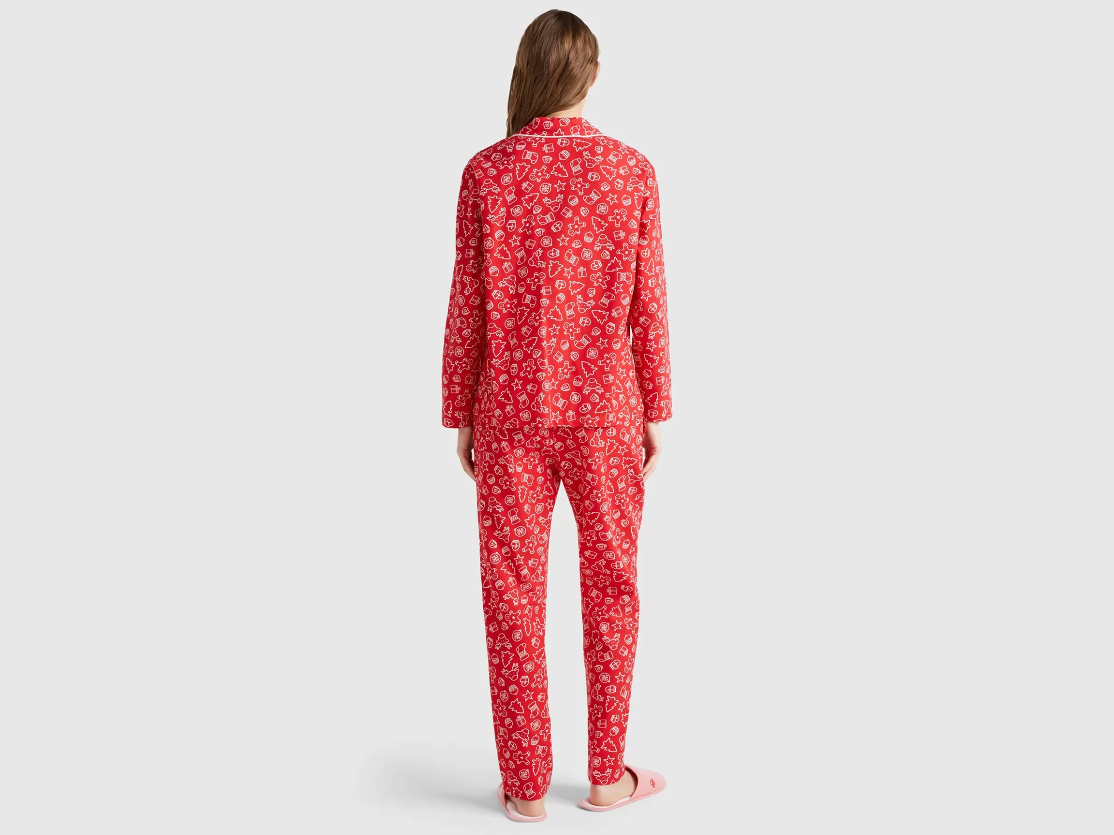 United Colors of Benetton Christmas flannel pyjamas