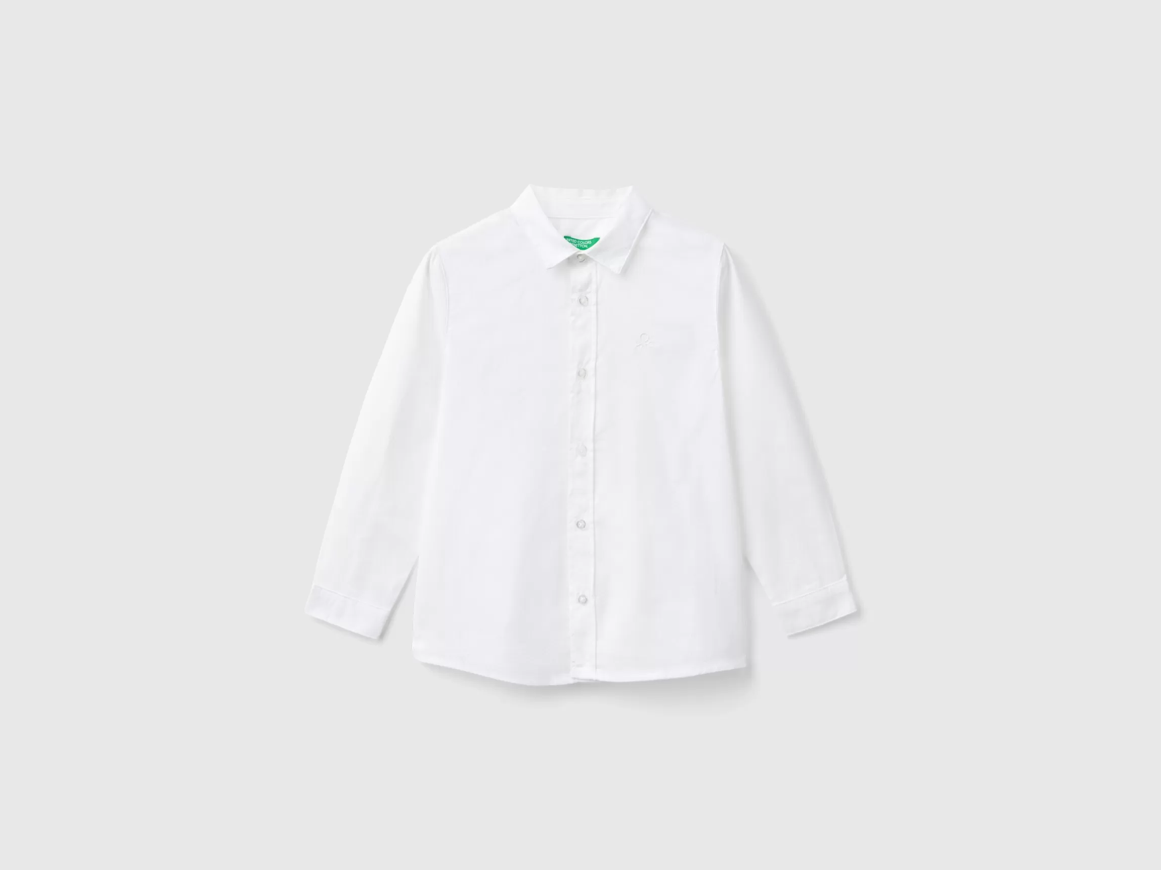 United Colors of Benetton Classic shirt in pure cotton