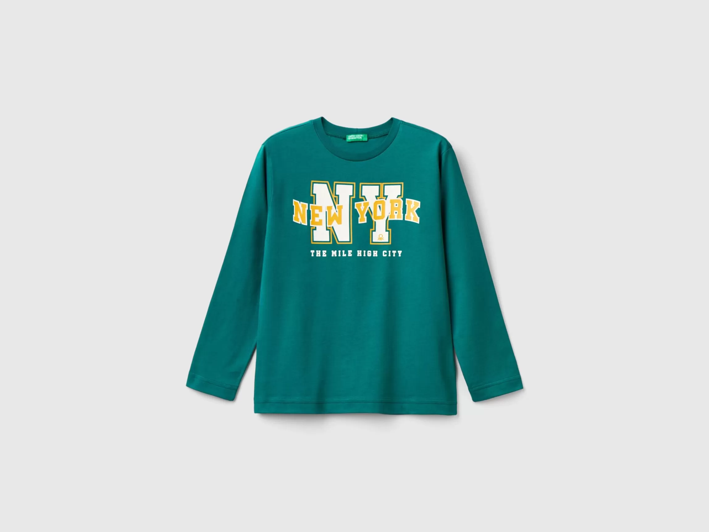 United Colors of Benetton College style long sleeve t-shirt