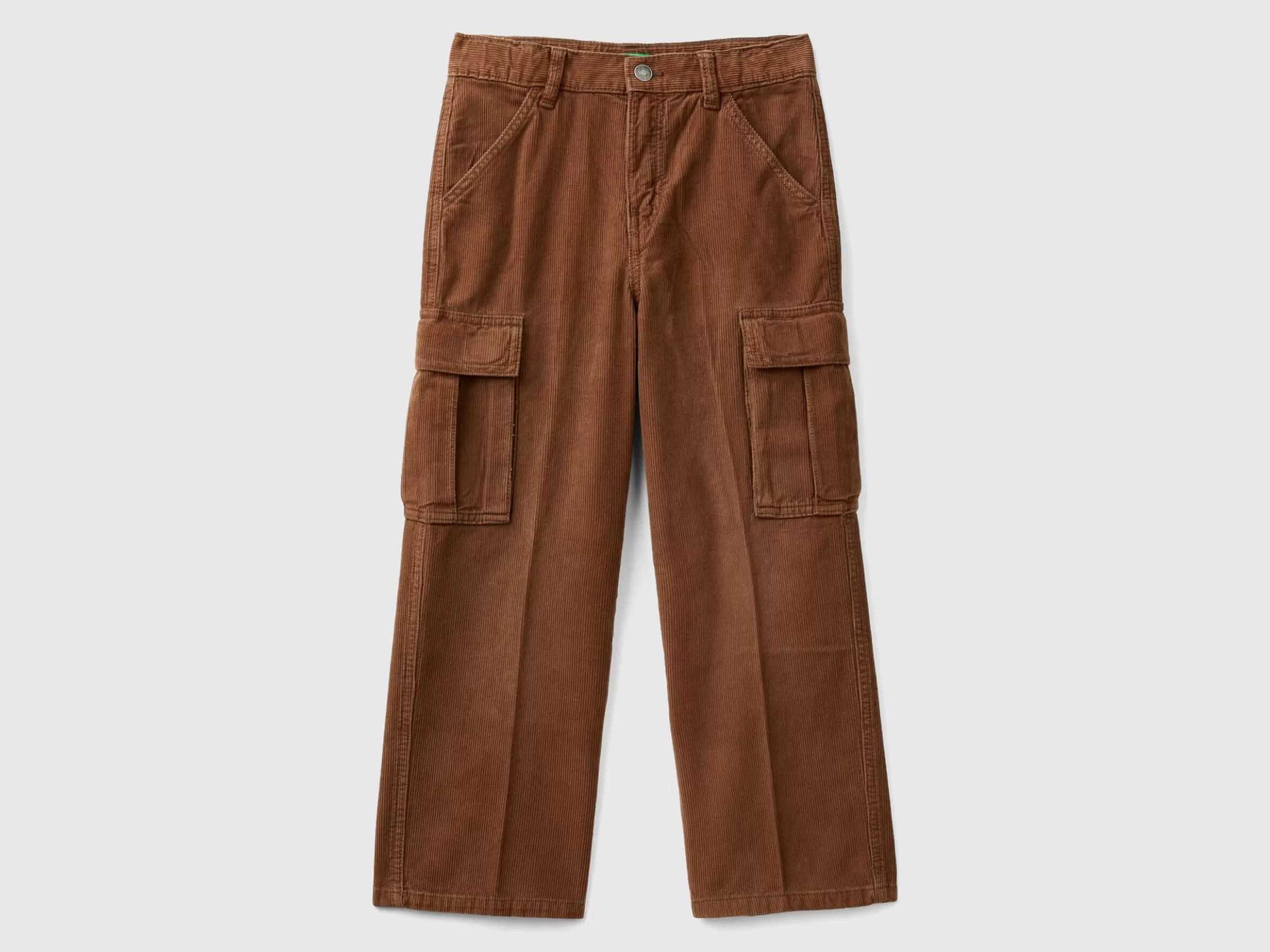 United Colors of Benetton Corduroy cargo trousers