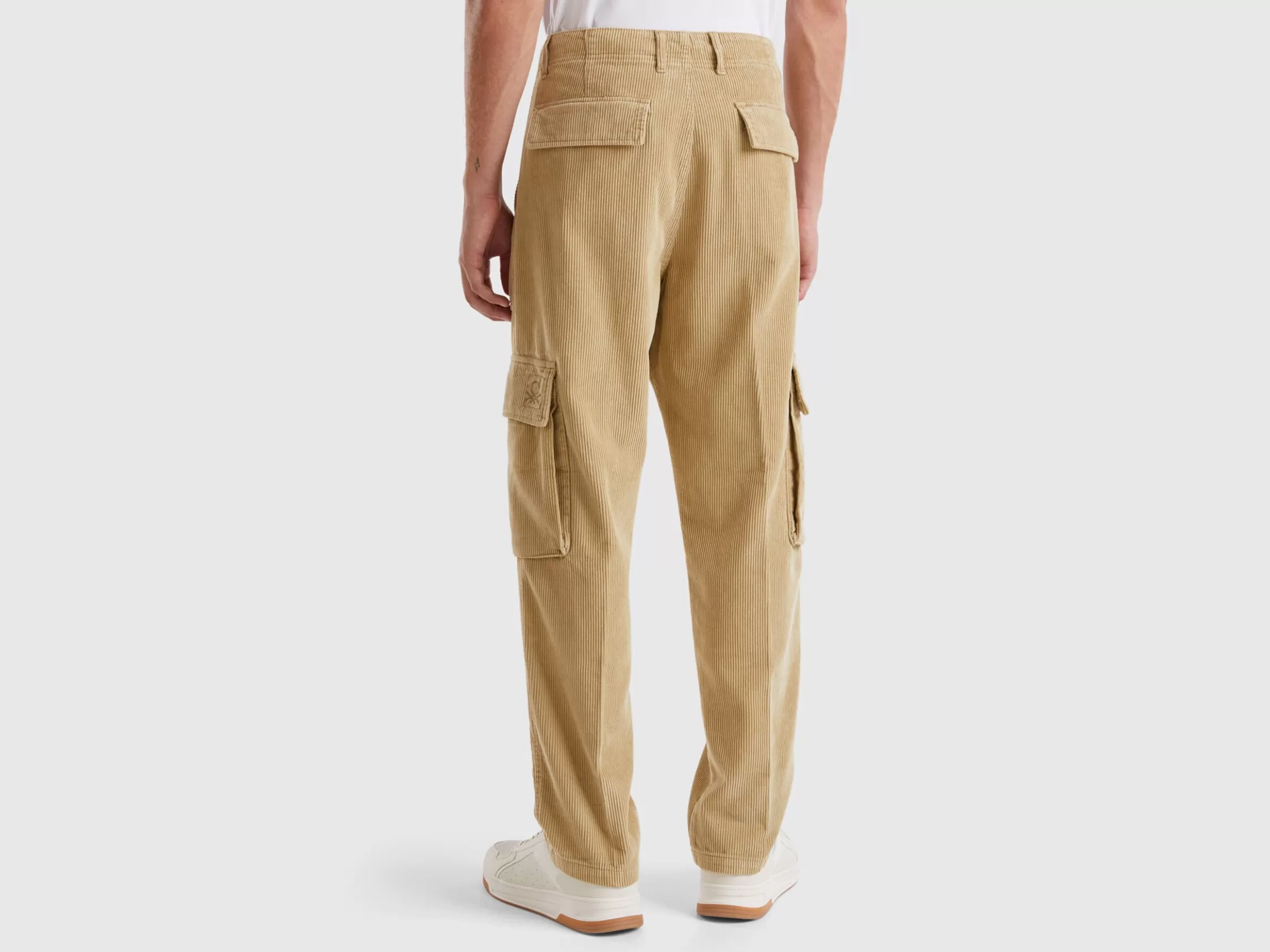 United Colors of Benetton Corduroy cargo trousers