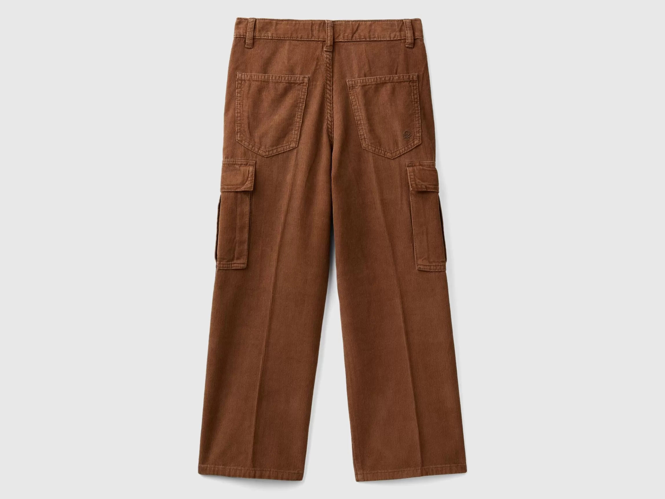 United Colors of Benetton Corduroy cargo trousers