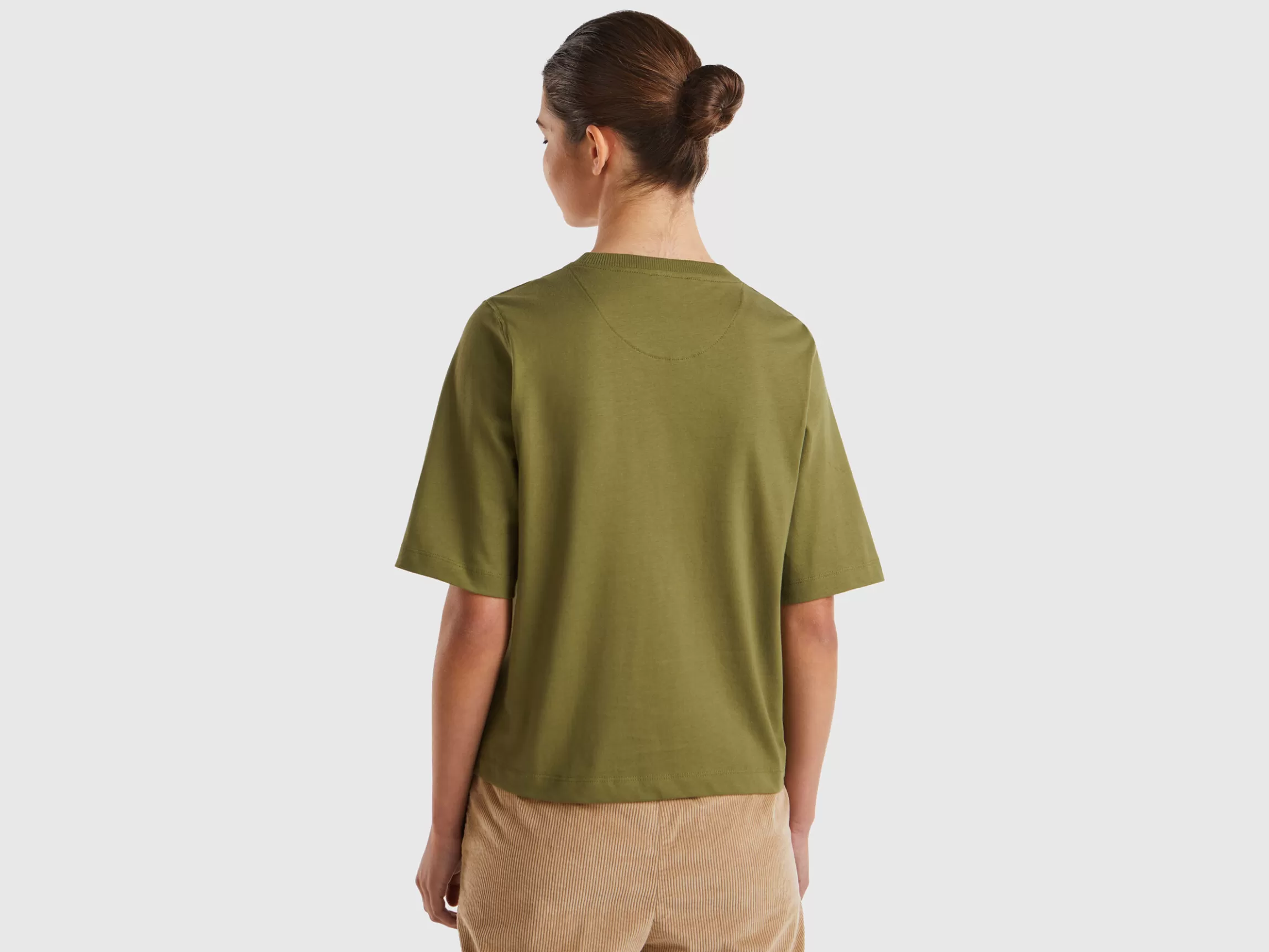 United Colors of Benetton 100% cotton boxy fit t-shirt