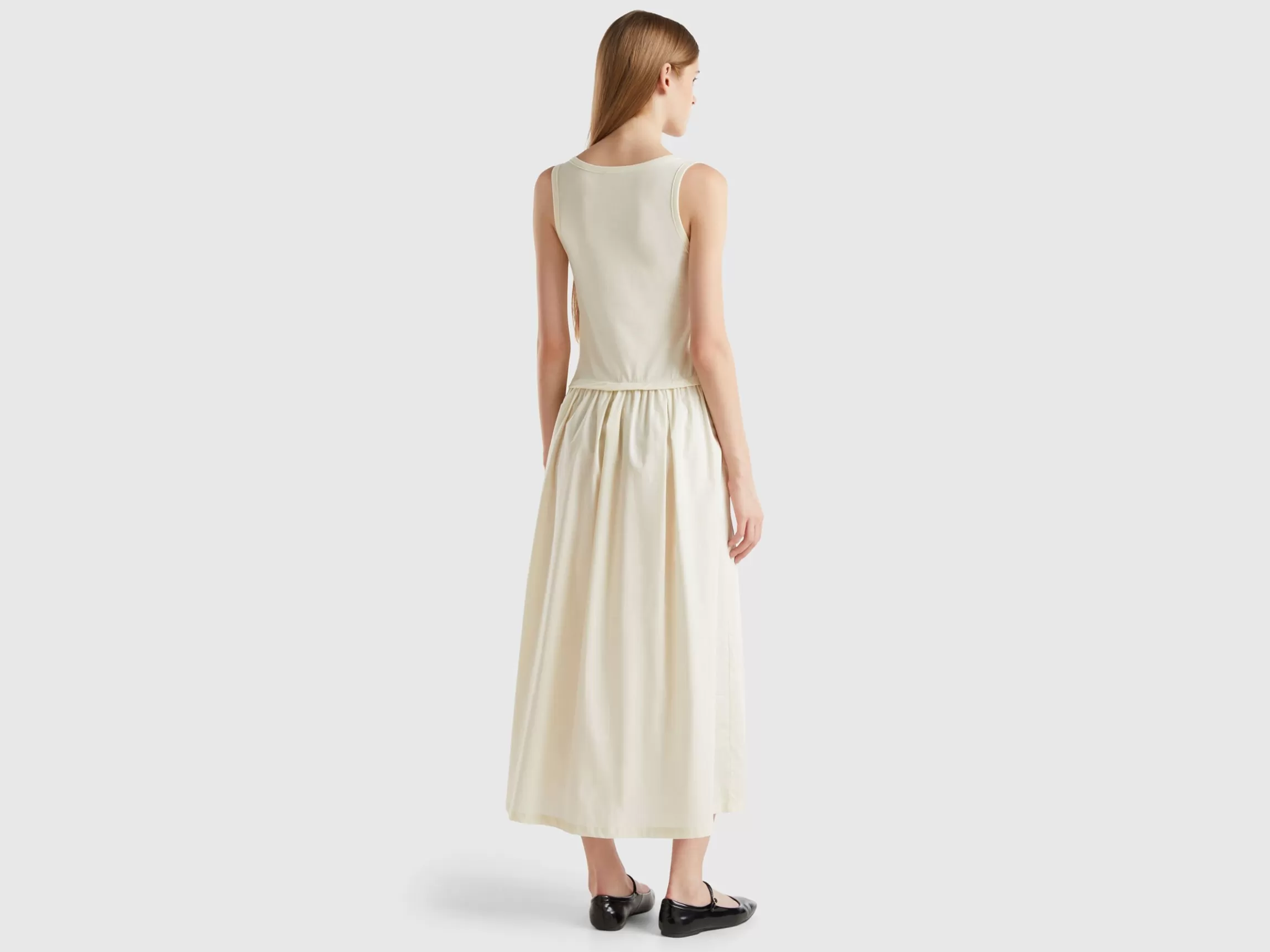 United Colors of Benetton Cotton midi dress