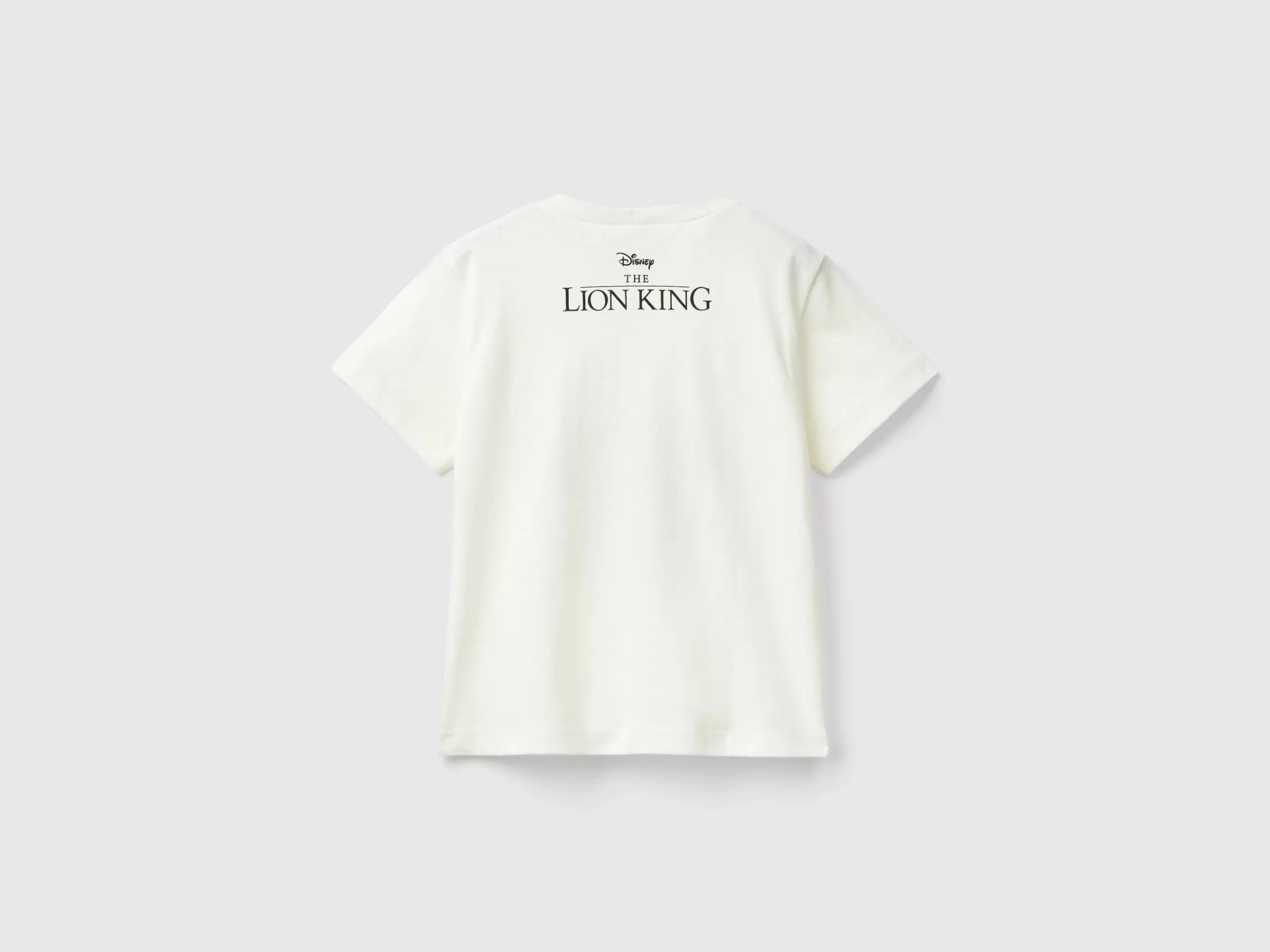 United Colors of Benetton Cream white ©Disney Simba t-shirt