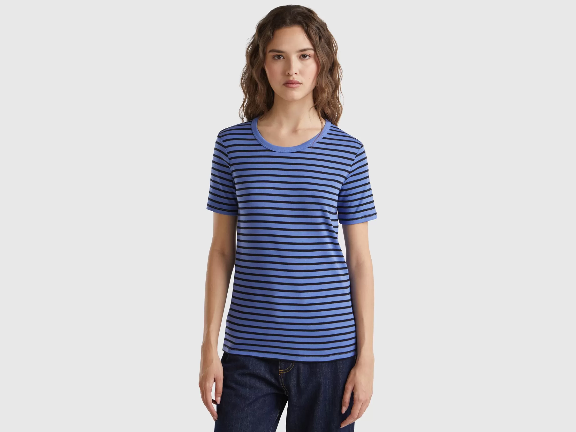 United Colors of Benetton Crew neck striped t-shirt