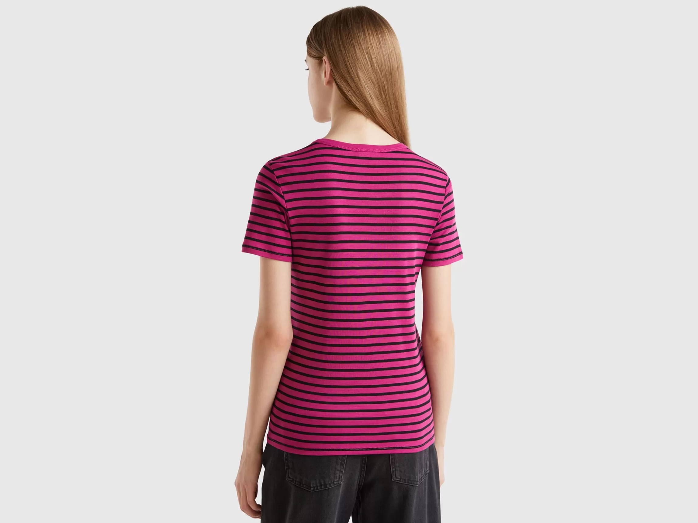 United Colors of Benetton Crew neck striped t-shirt