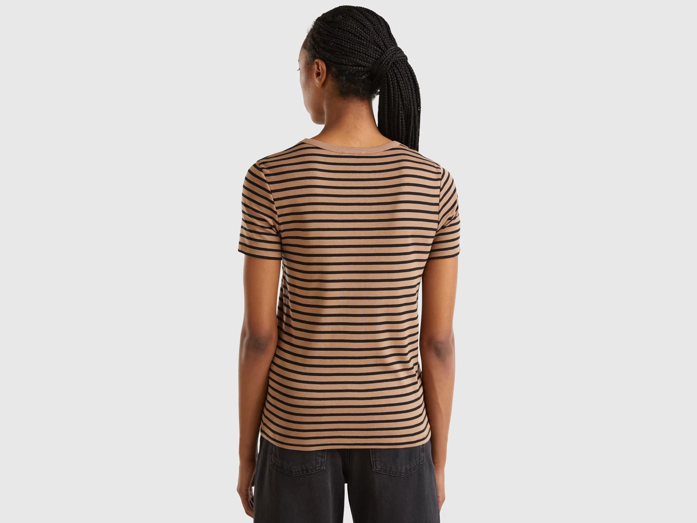 United Colors of Benetton Crew neck striped t-shirt