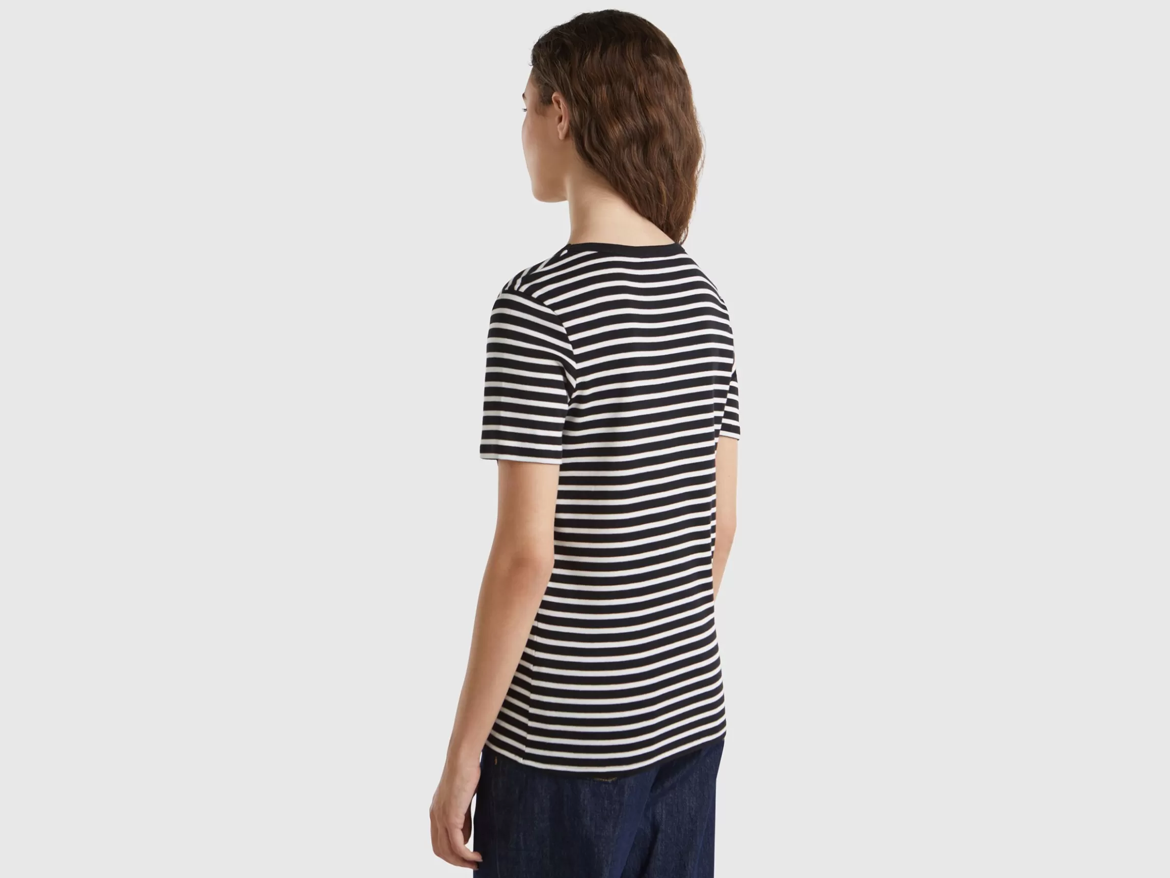 United Colors of Benetton Crew neck striped t-shirt