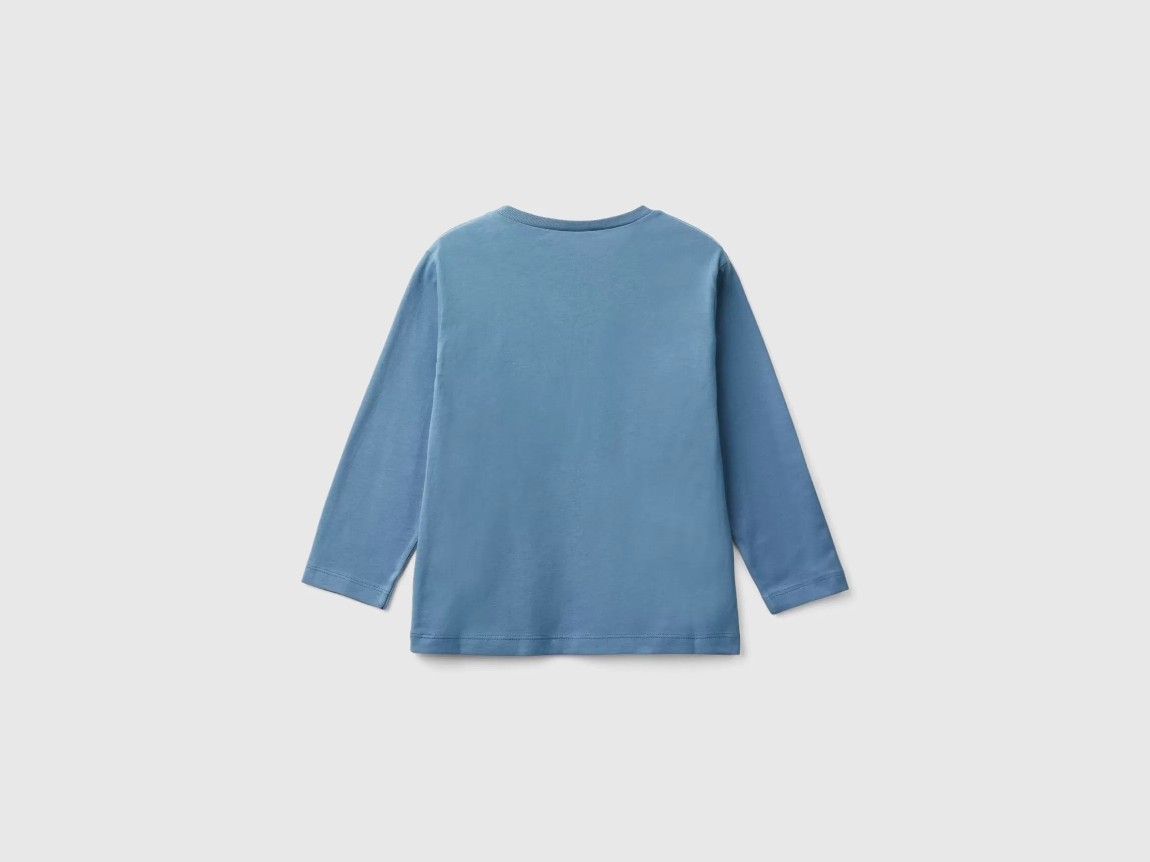 United Colors of Benetton Crew neck t-shirt in warm organic cotton