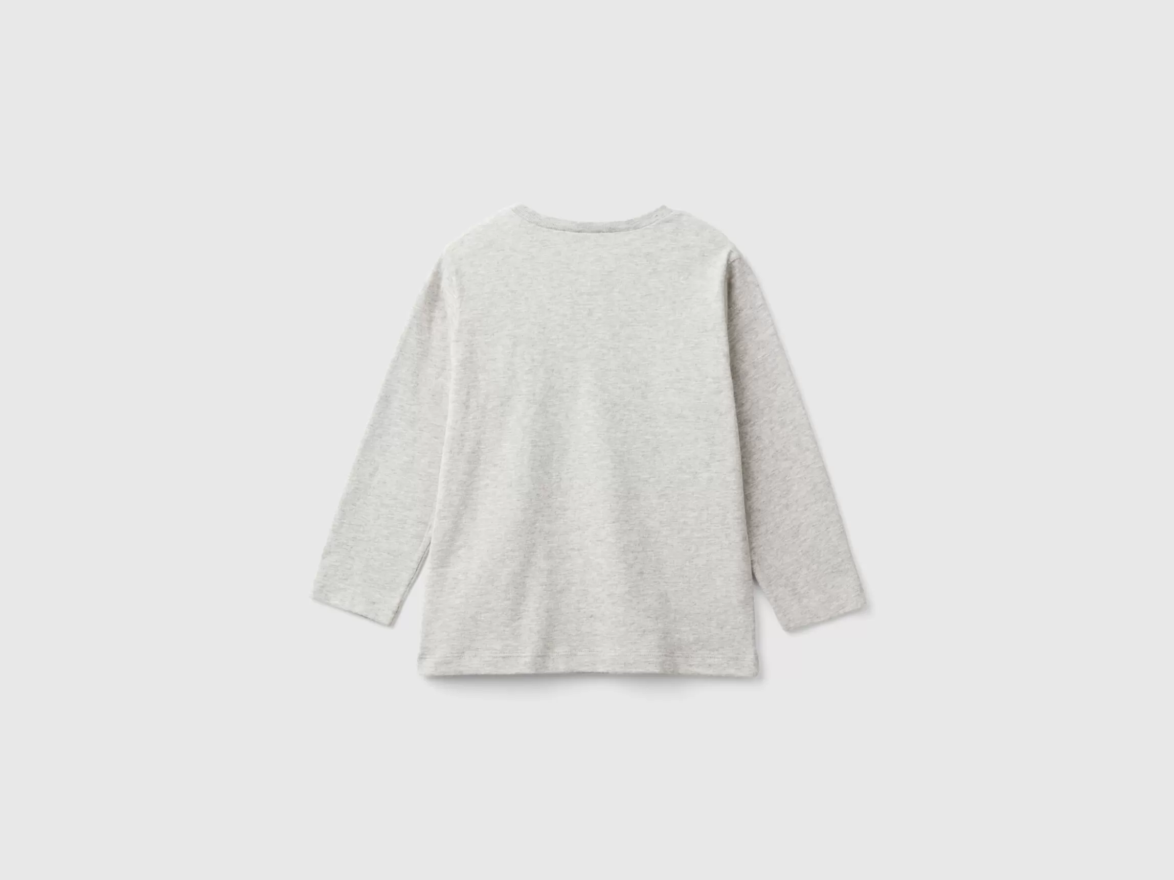United Colors of Benetton Crew neck t-shirt in warm organic cotton