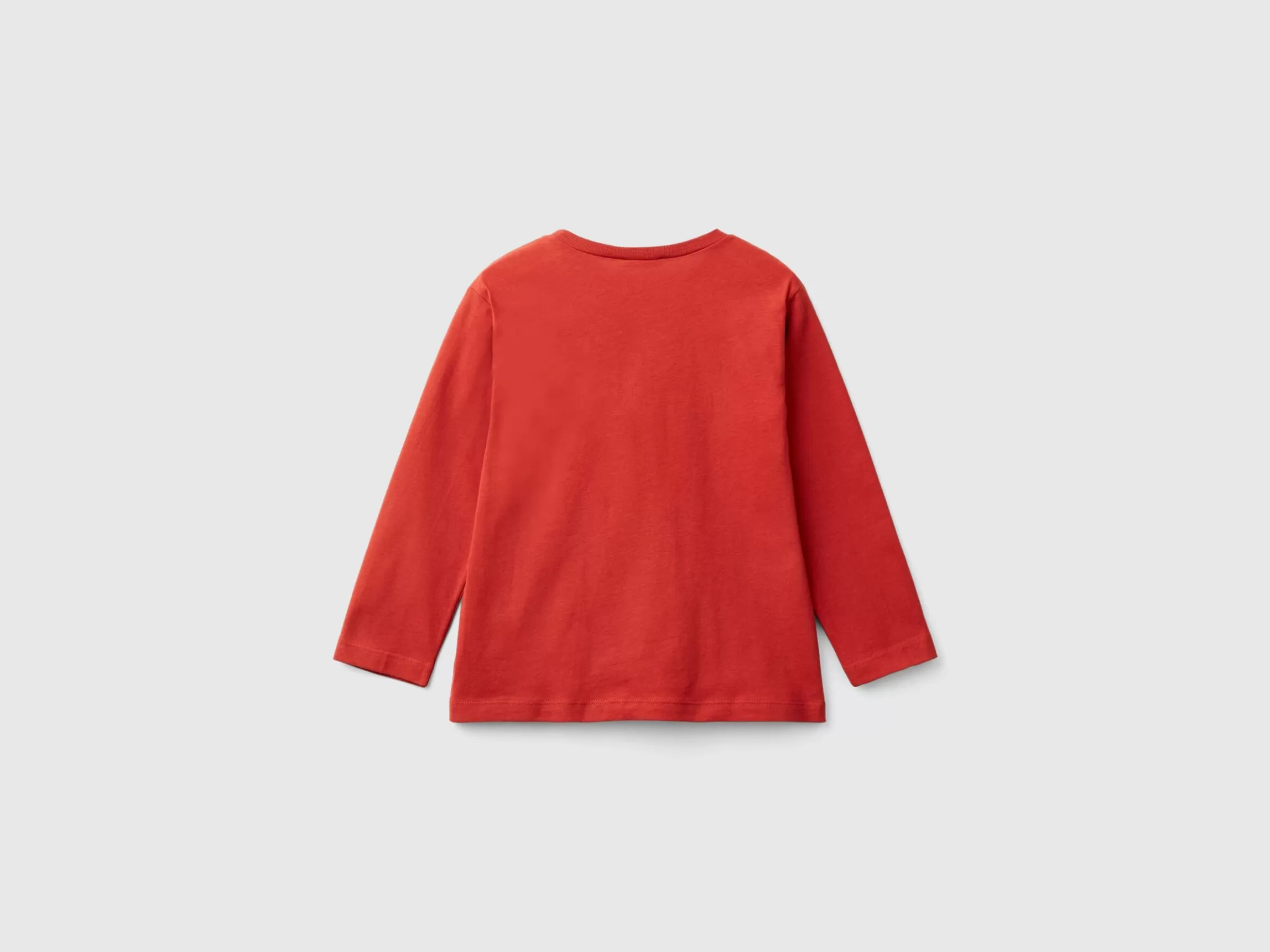 United Colors of Benetton Crew neck t-shirt in warm organic cotton