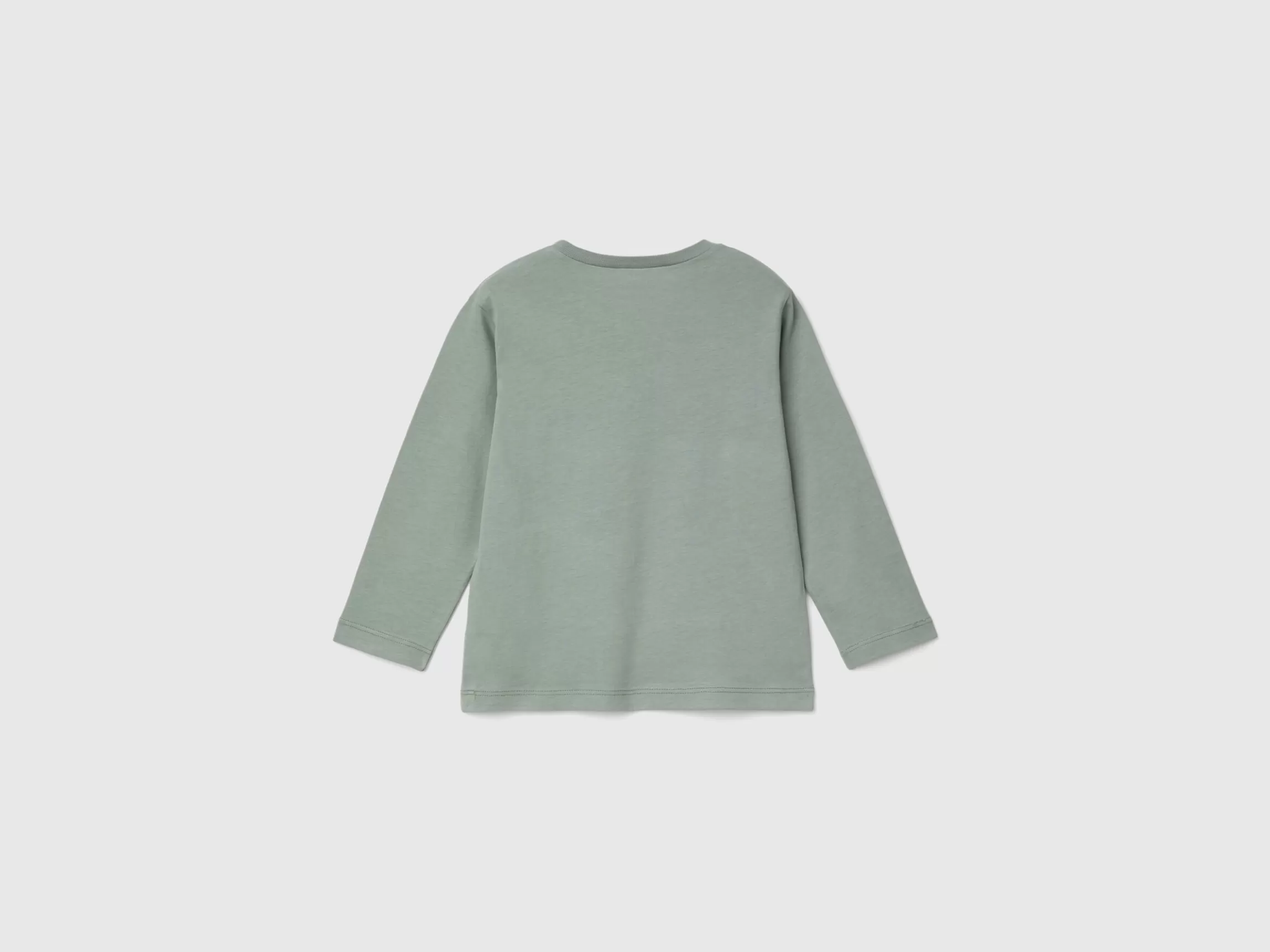 United Colors of Benetton Crew neck t-shirt in warm organic cotton
