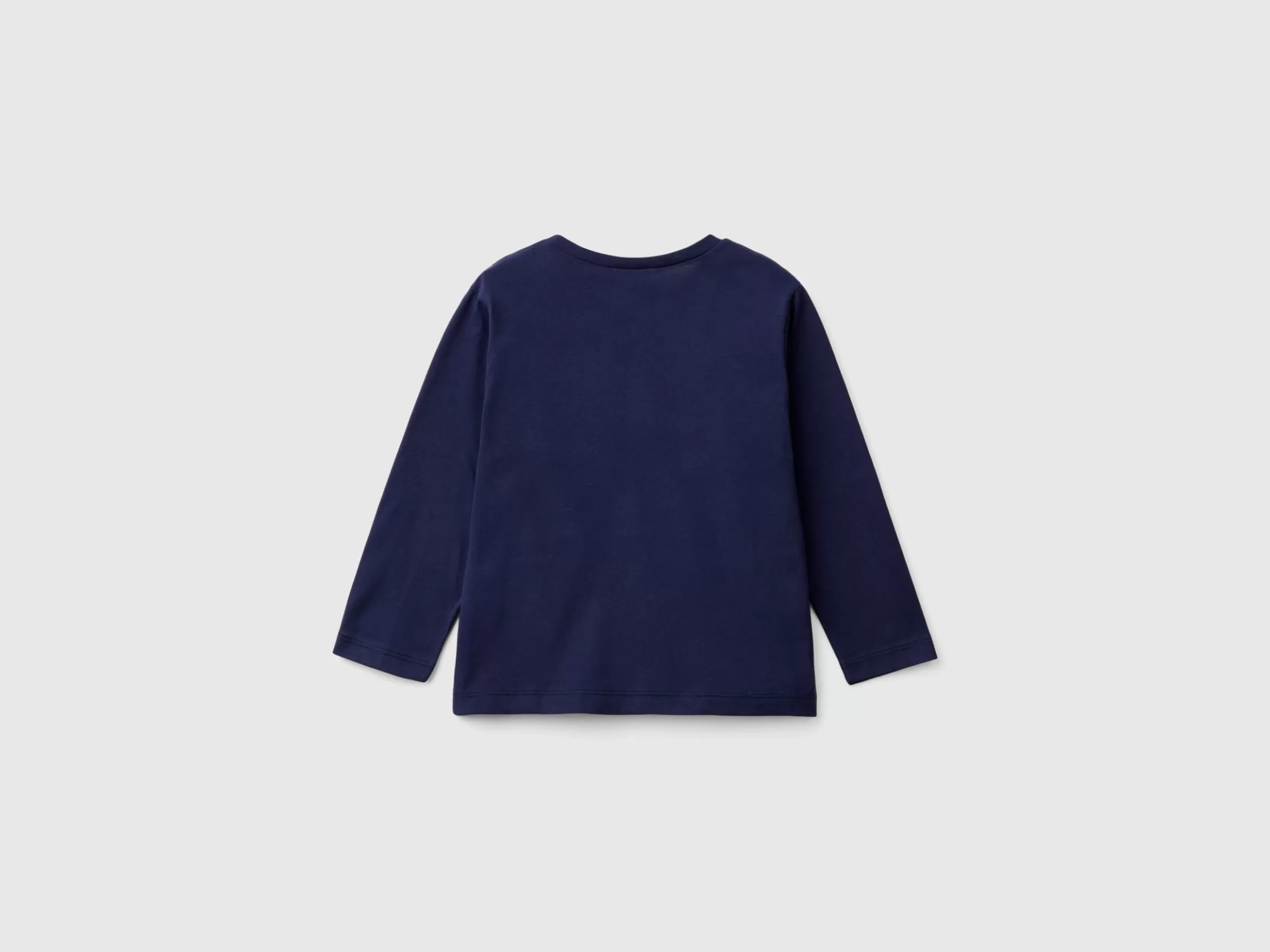 United Colors of Benetton Crew neck t-shirt in warm organic cotton
