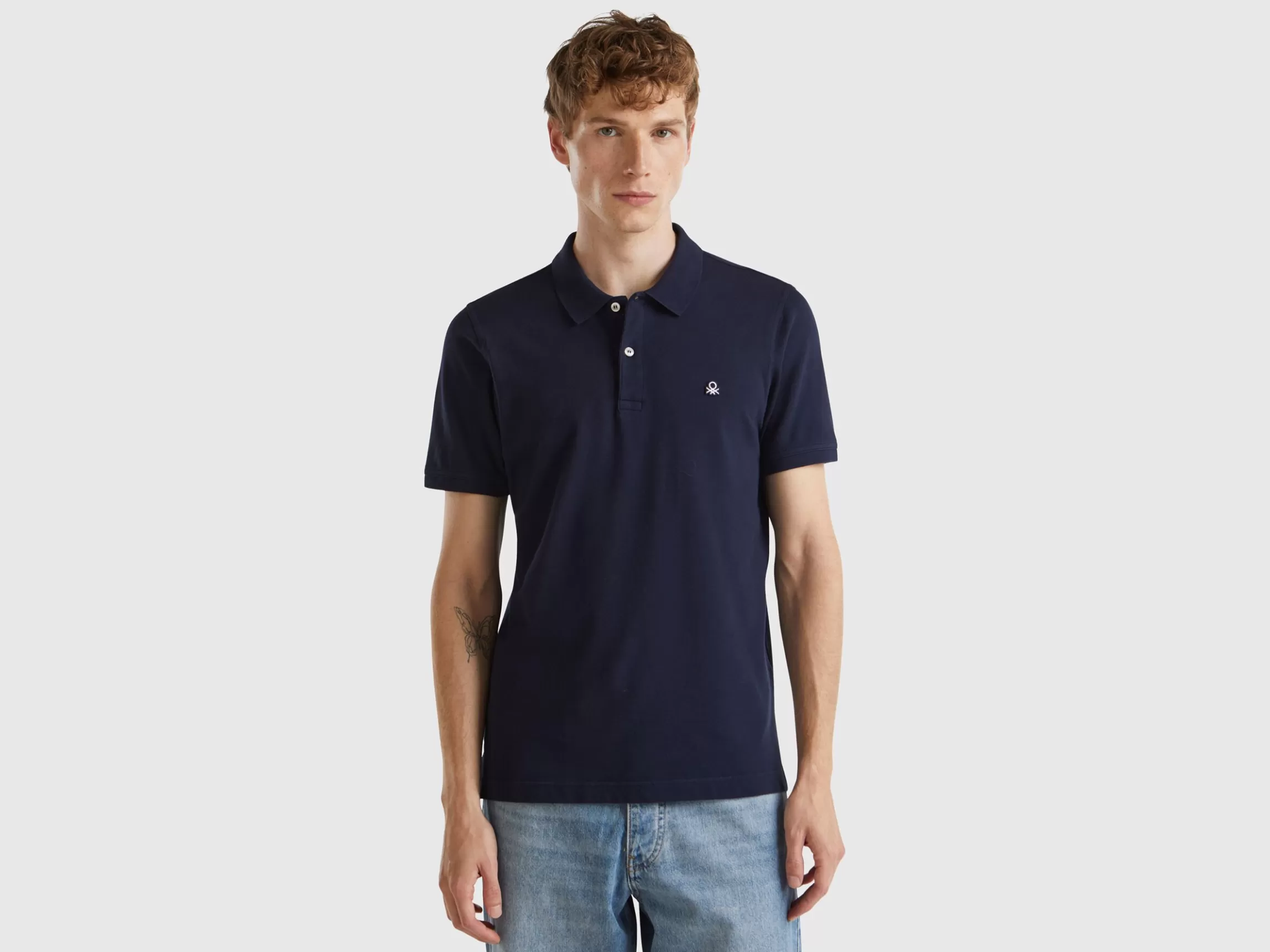 United Colors of Benetton slim fit polo