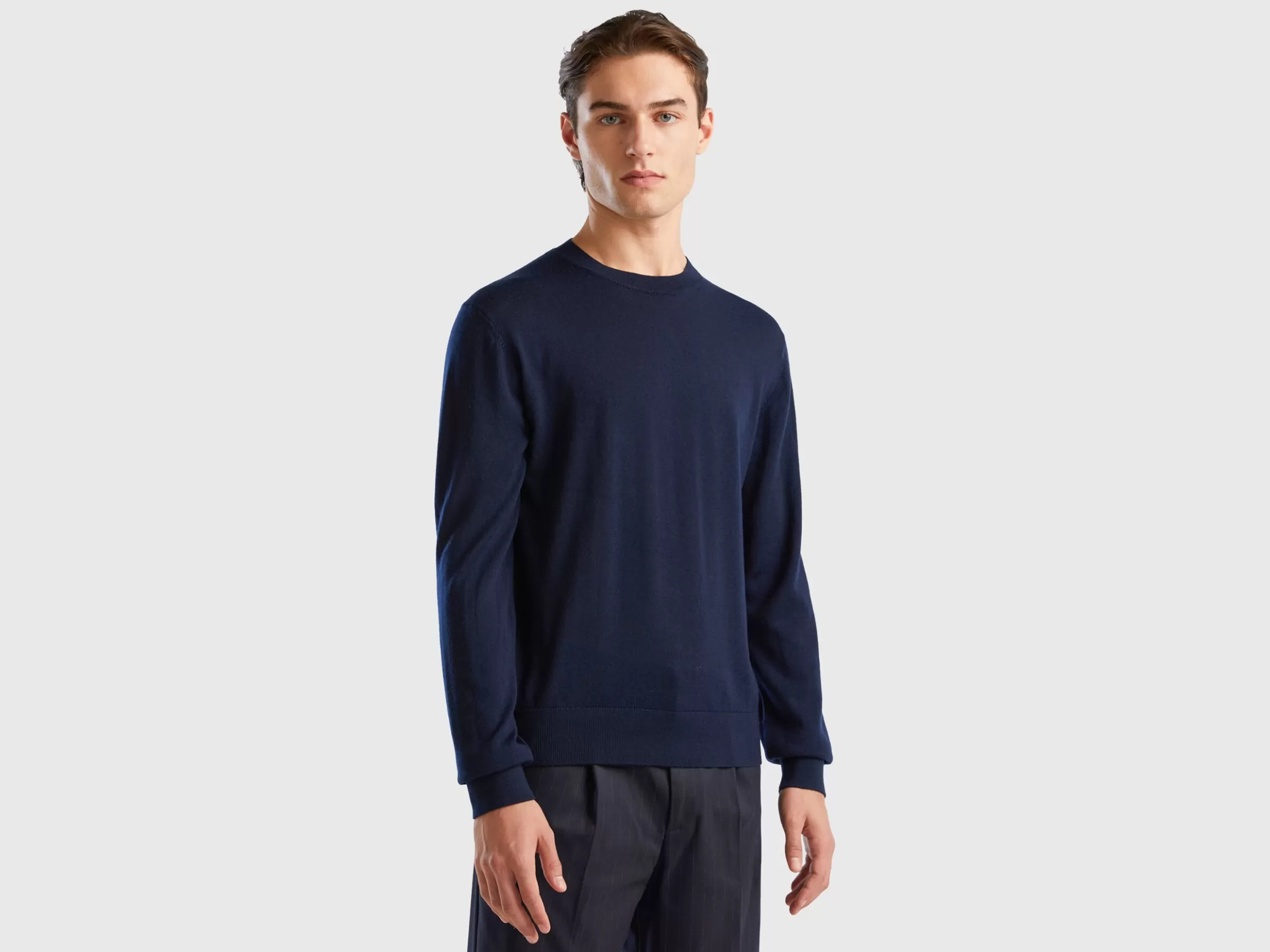 United Colors of Benetton sweater in pure Merino wool