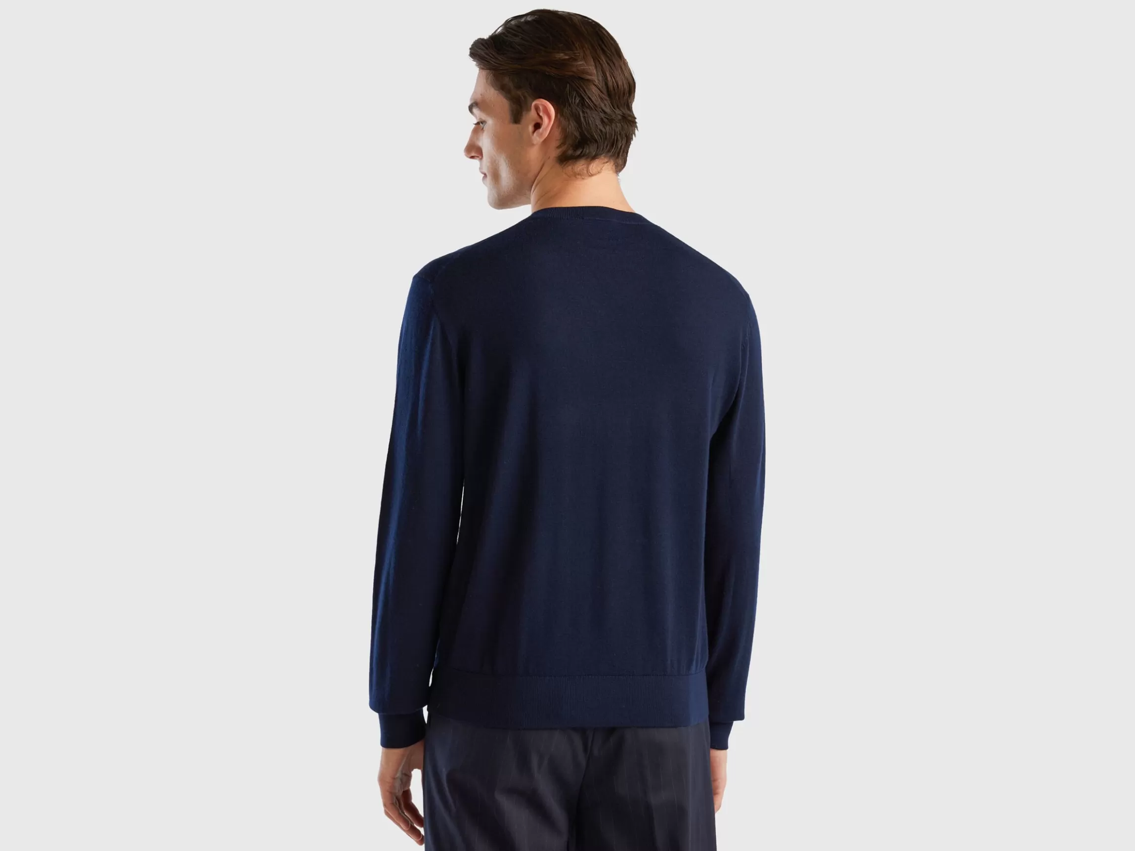 United Colors of Benetton sweater in pure Merino wool