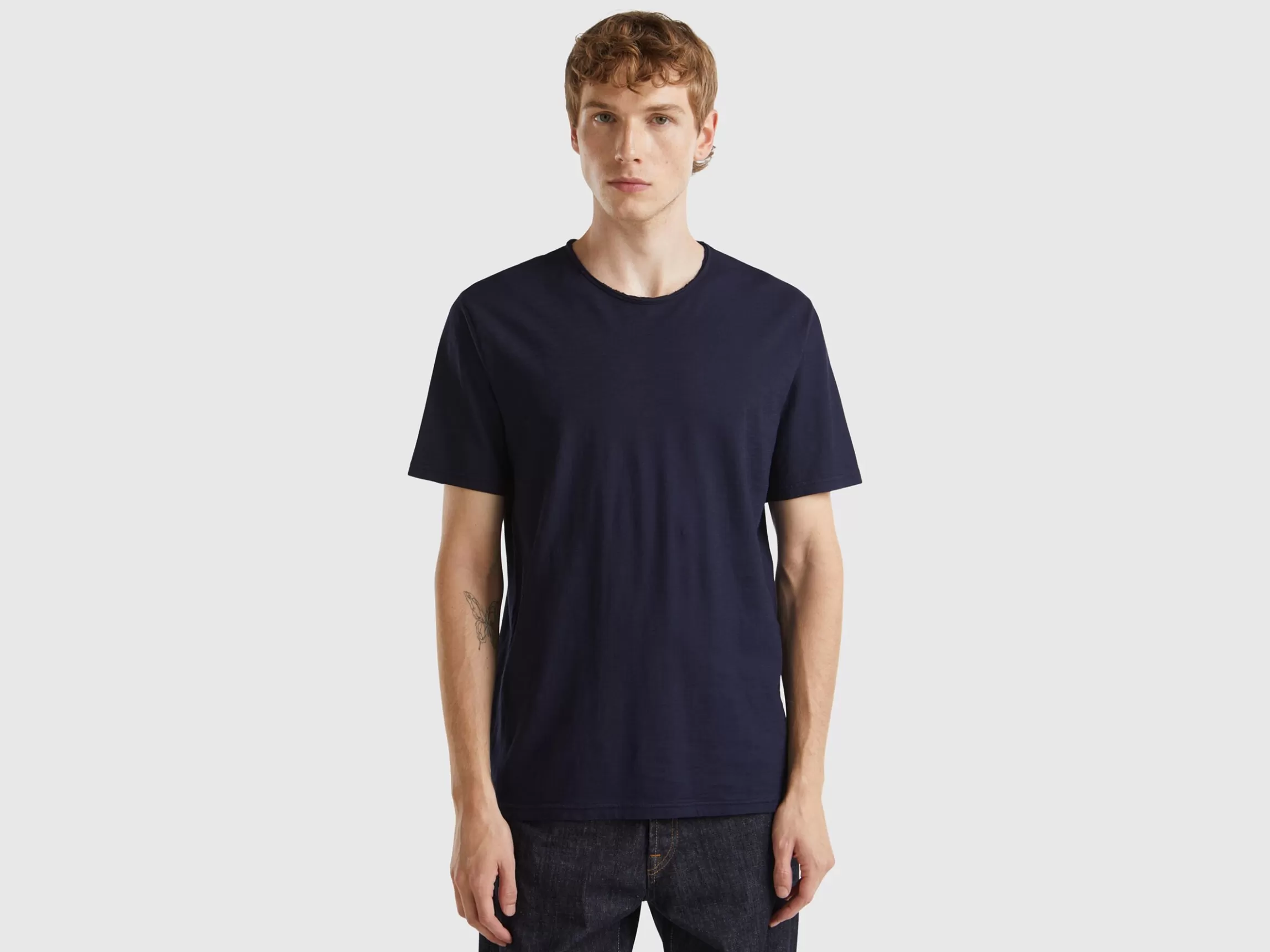 United Colors of Benetton t-shirt in slub cotton