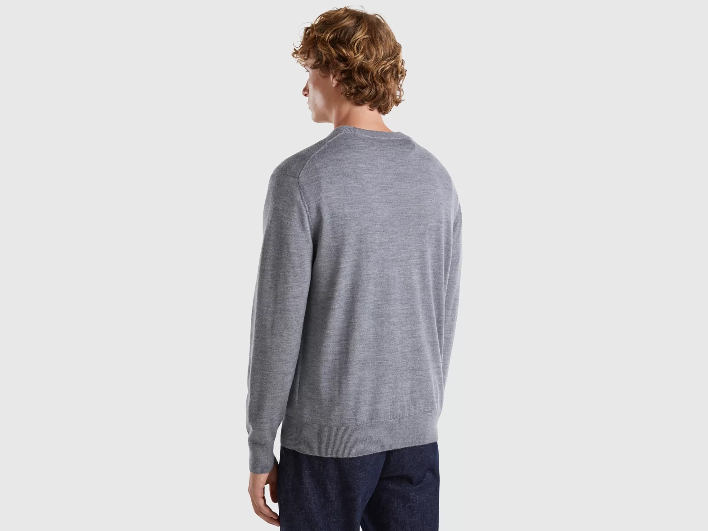 United Colors of Benetton sweater in pure Merino wool