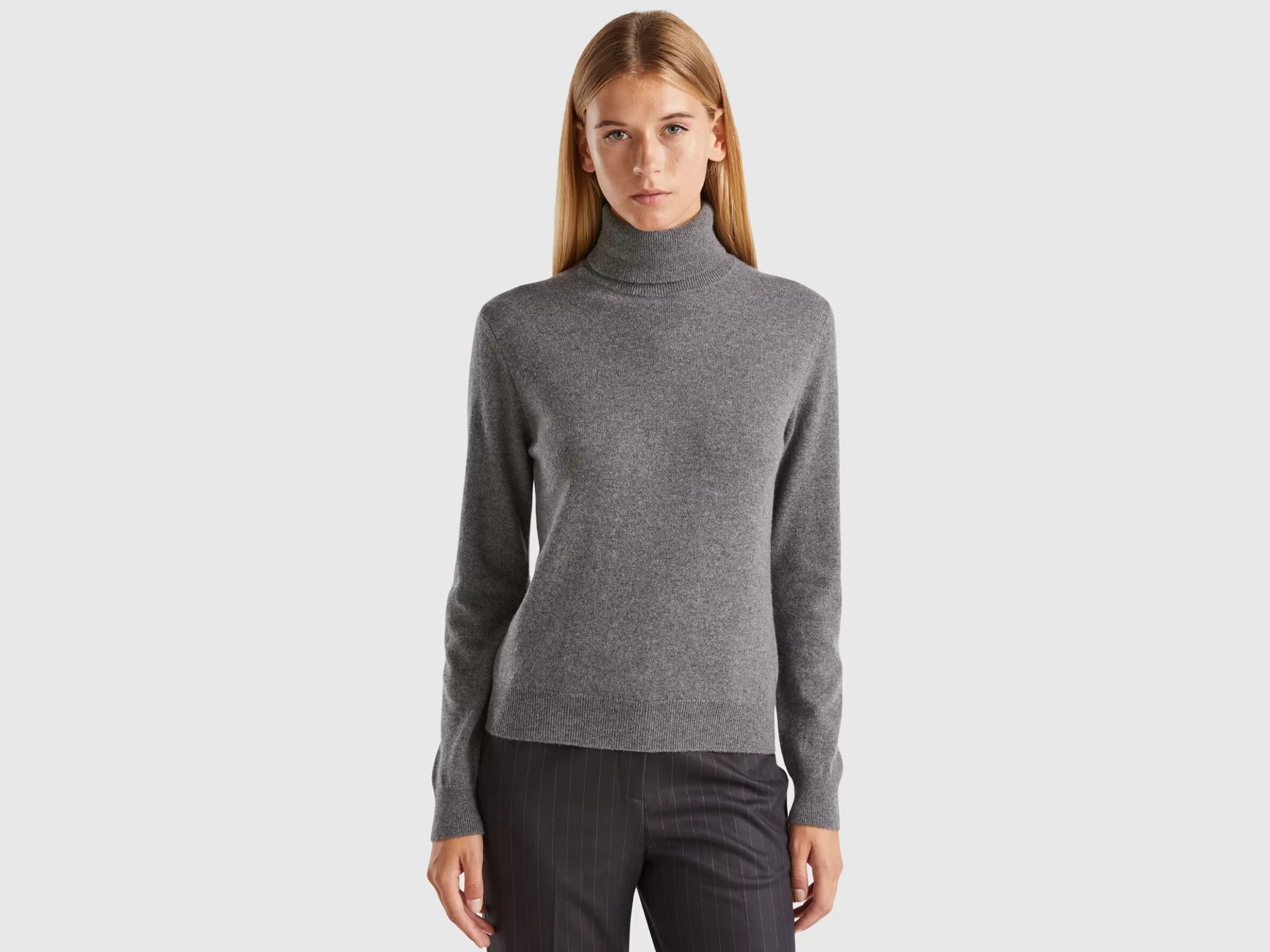 United Colors of Benetton turtleneck in pure cashmere