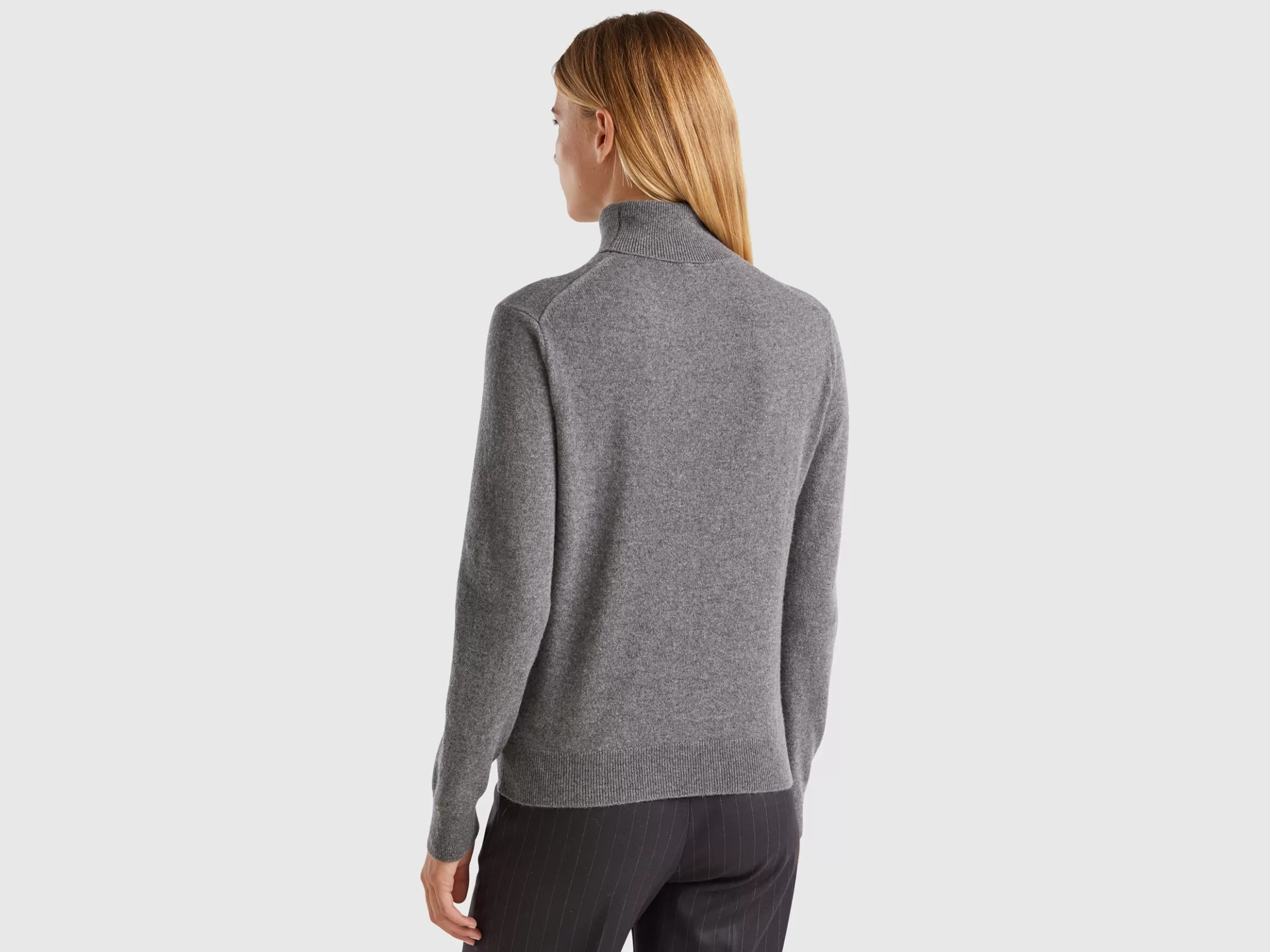 United Colors of Benetton turtleneck in pure cashmere