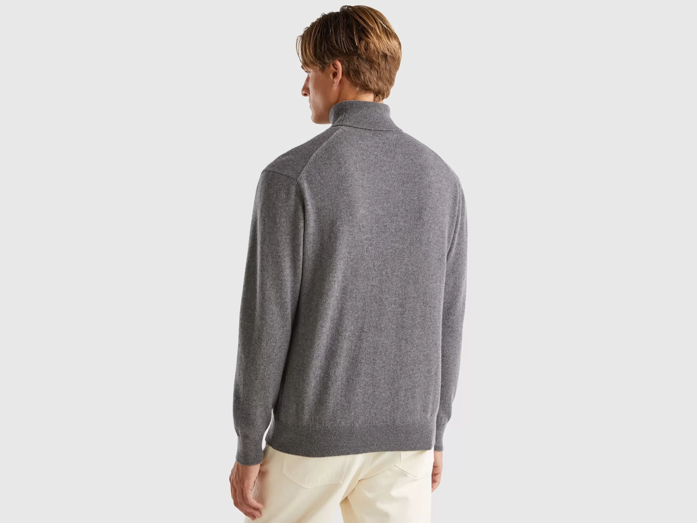 United Colors of Benetton turtleneck in pure cashmere