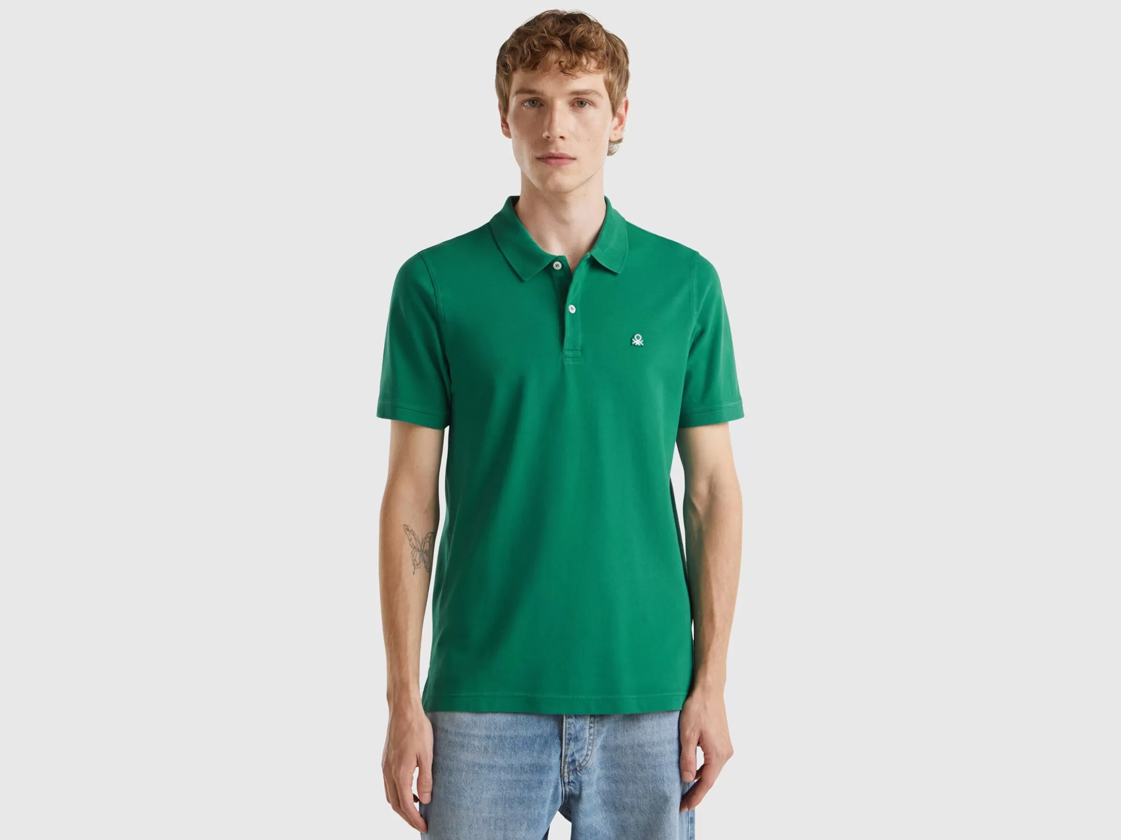 United Colors of Benetton slim fit polo