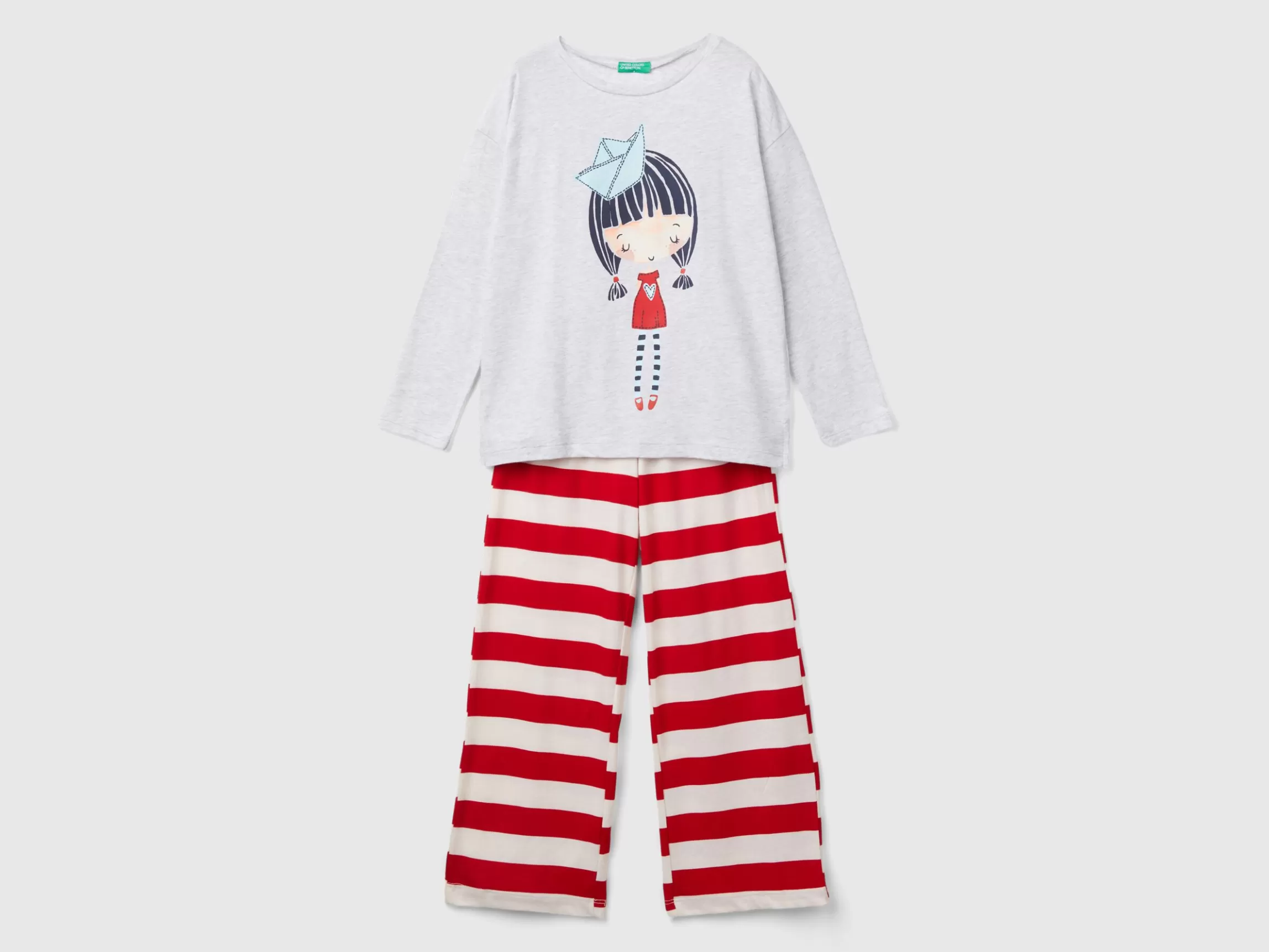 United Colors of Benetton Doll print pyjamas