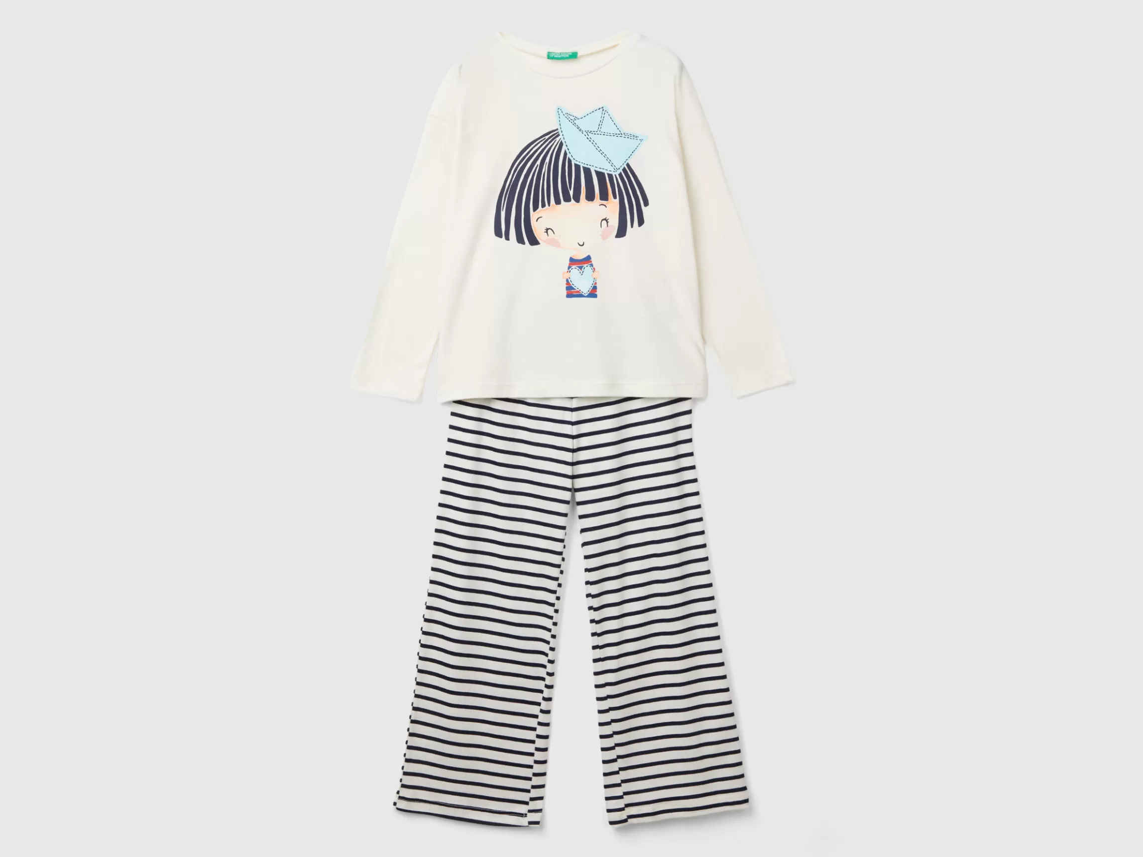 United Colors of Benetton Doll print pyjamas