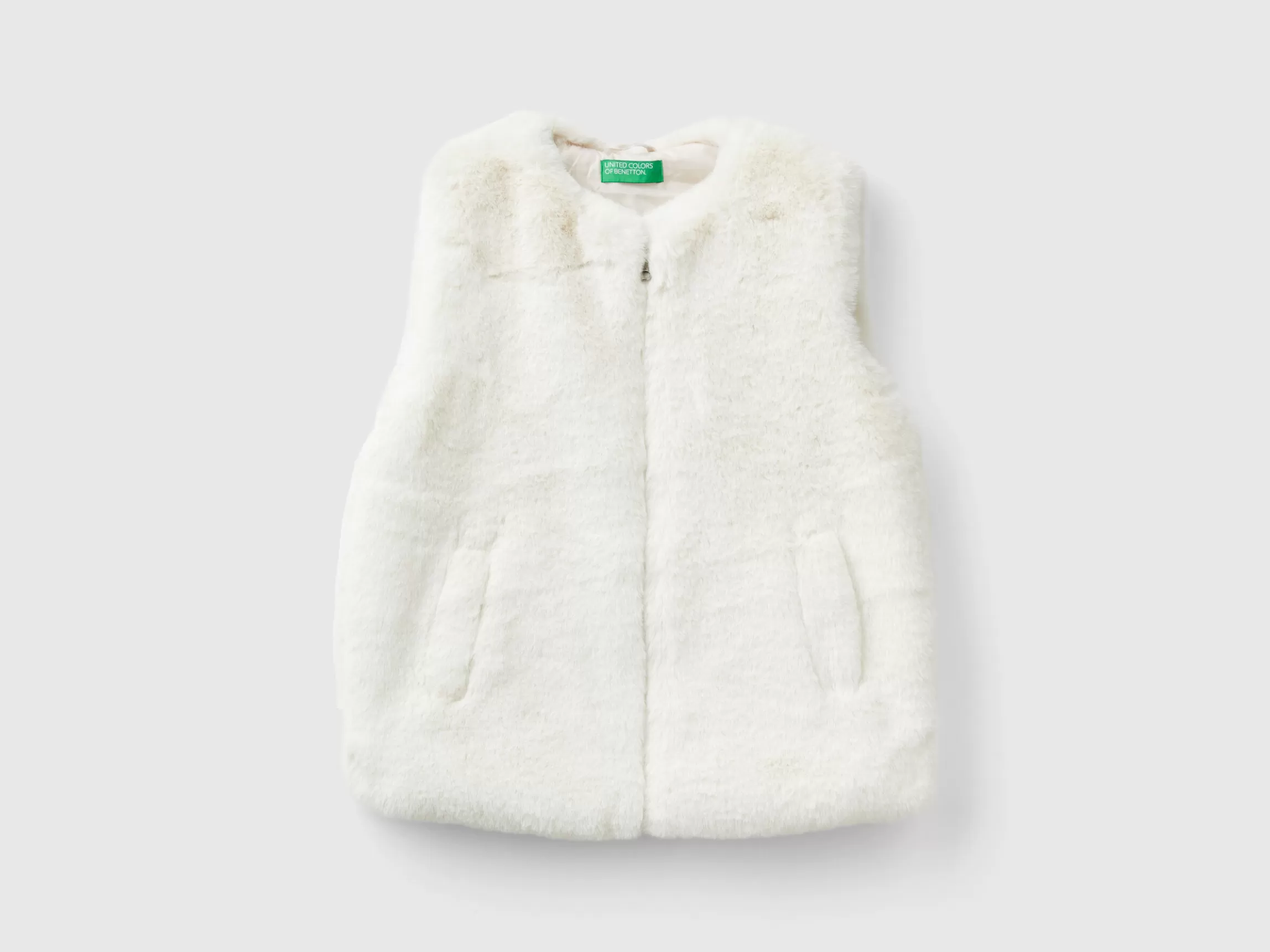 United Colors of Benetton Faux fur vest