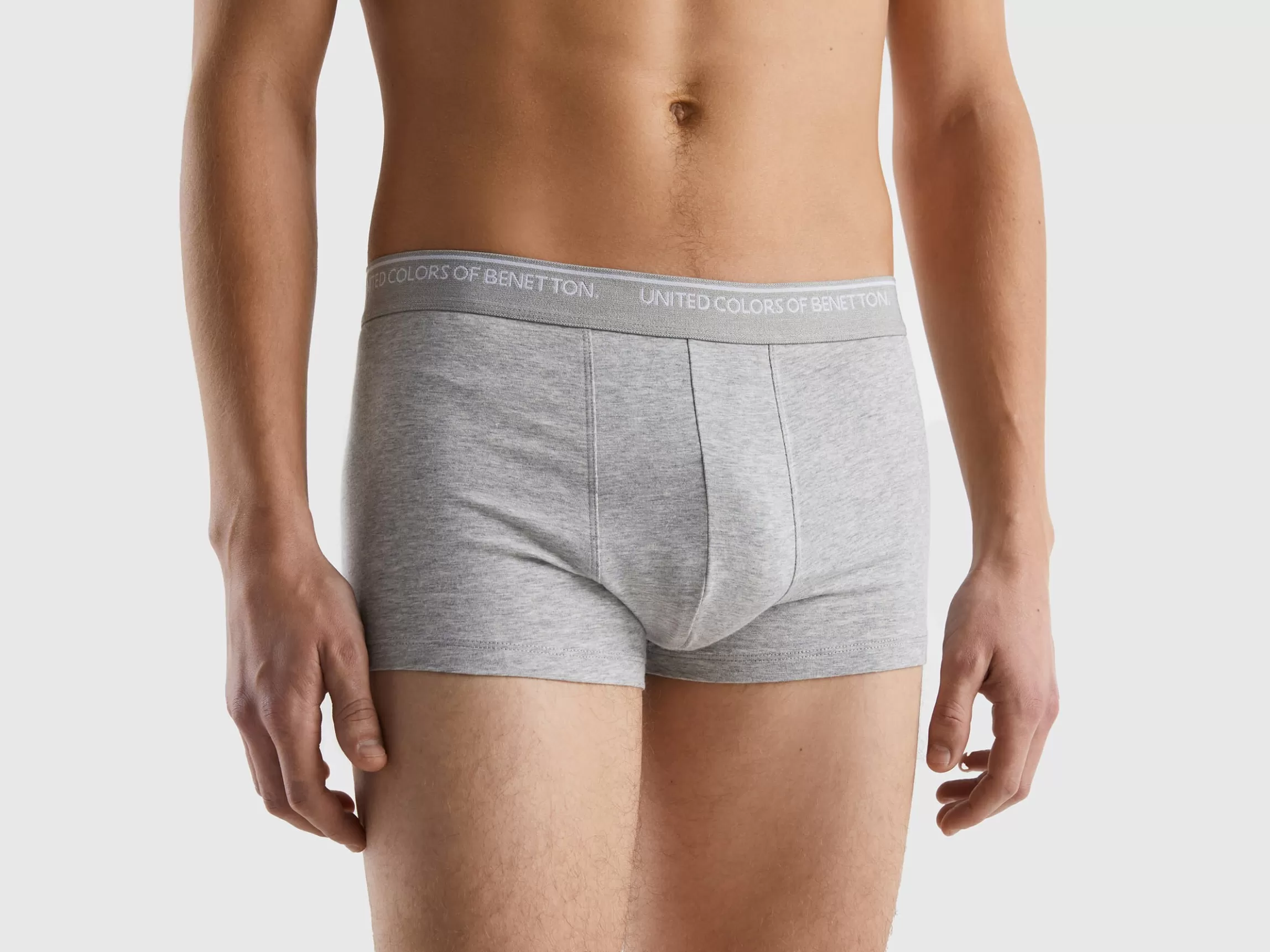 United Colors of Benetton Fitted boxers in organic cotton