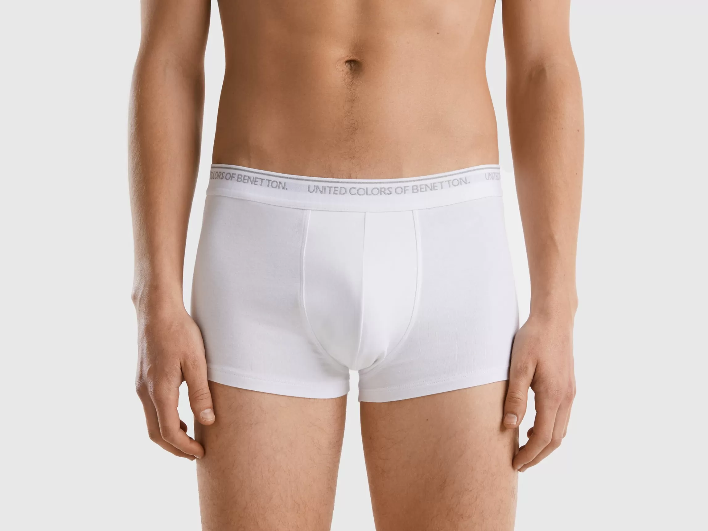 United Colors of Benetton Fitted boxers in organic cotton