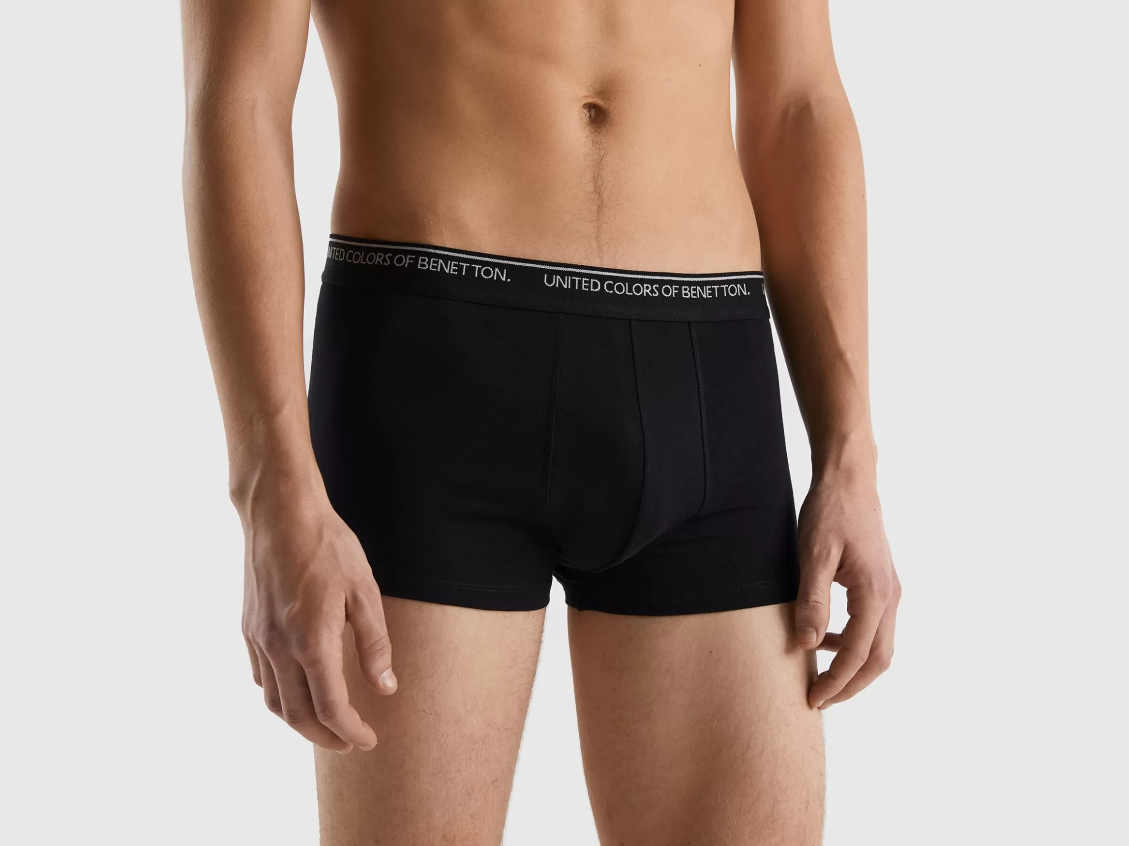 United Colors of Benetton Fitted boxers in organic cotton