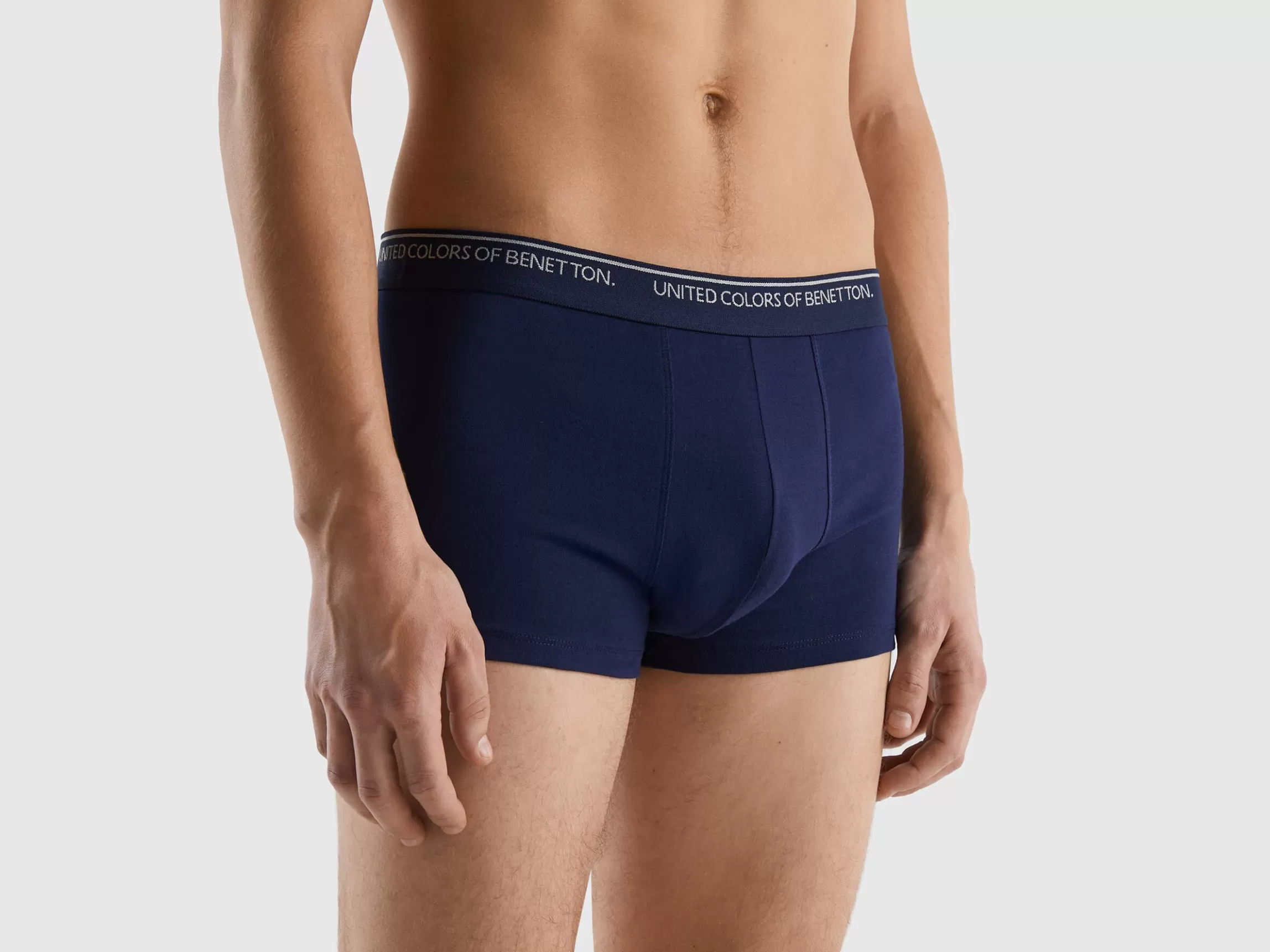 United Colors of Benetton Fitted boxers in organic cotton