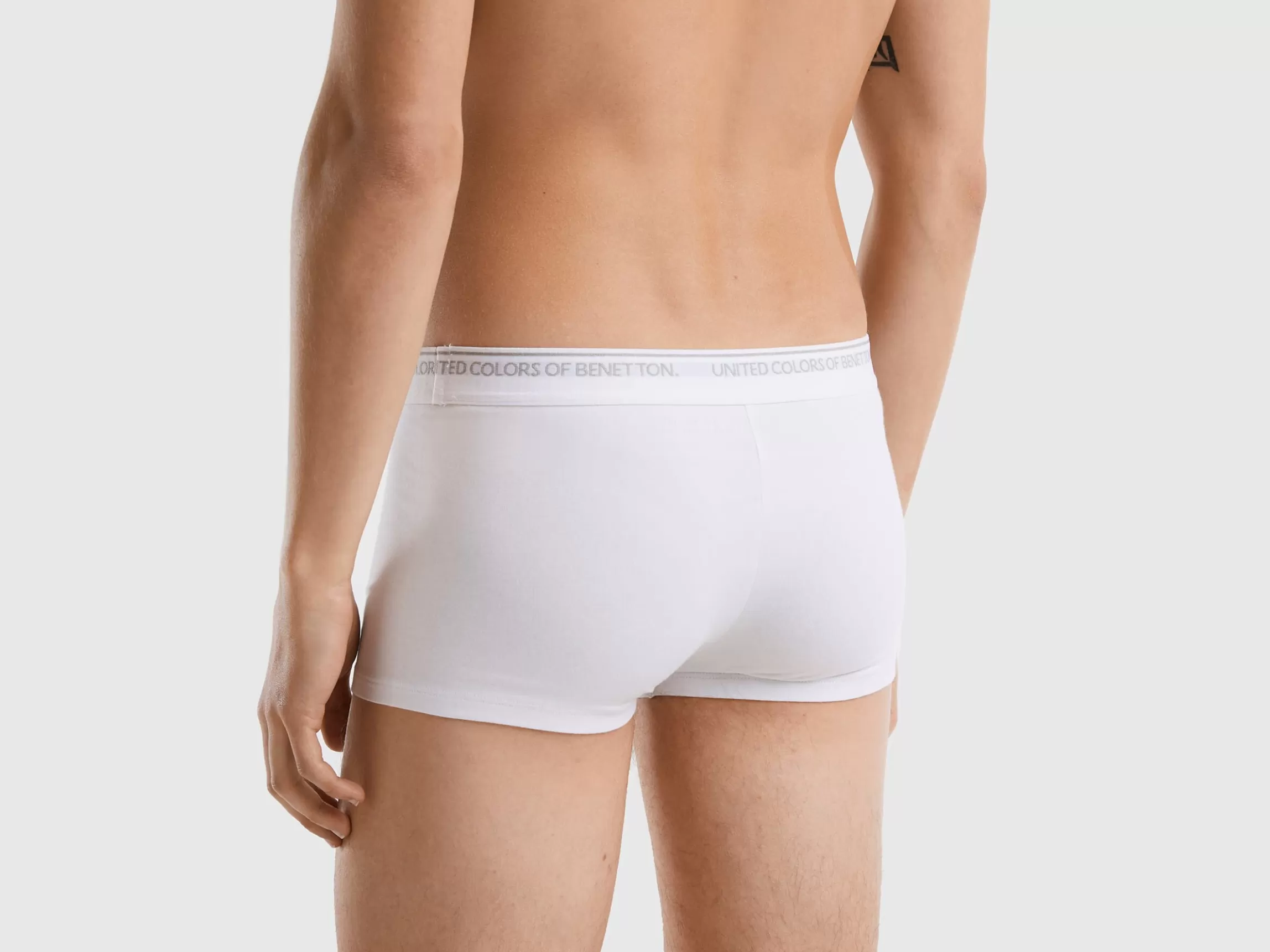 United Colors of Benetton Fitted boxers in organic cotton