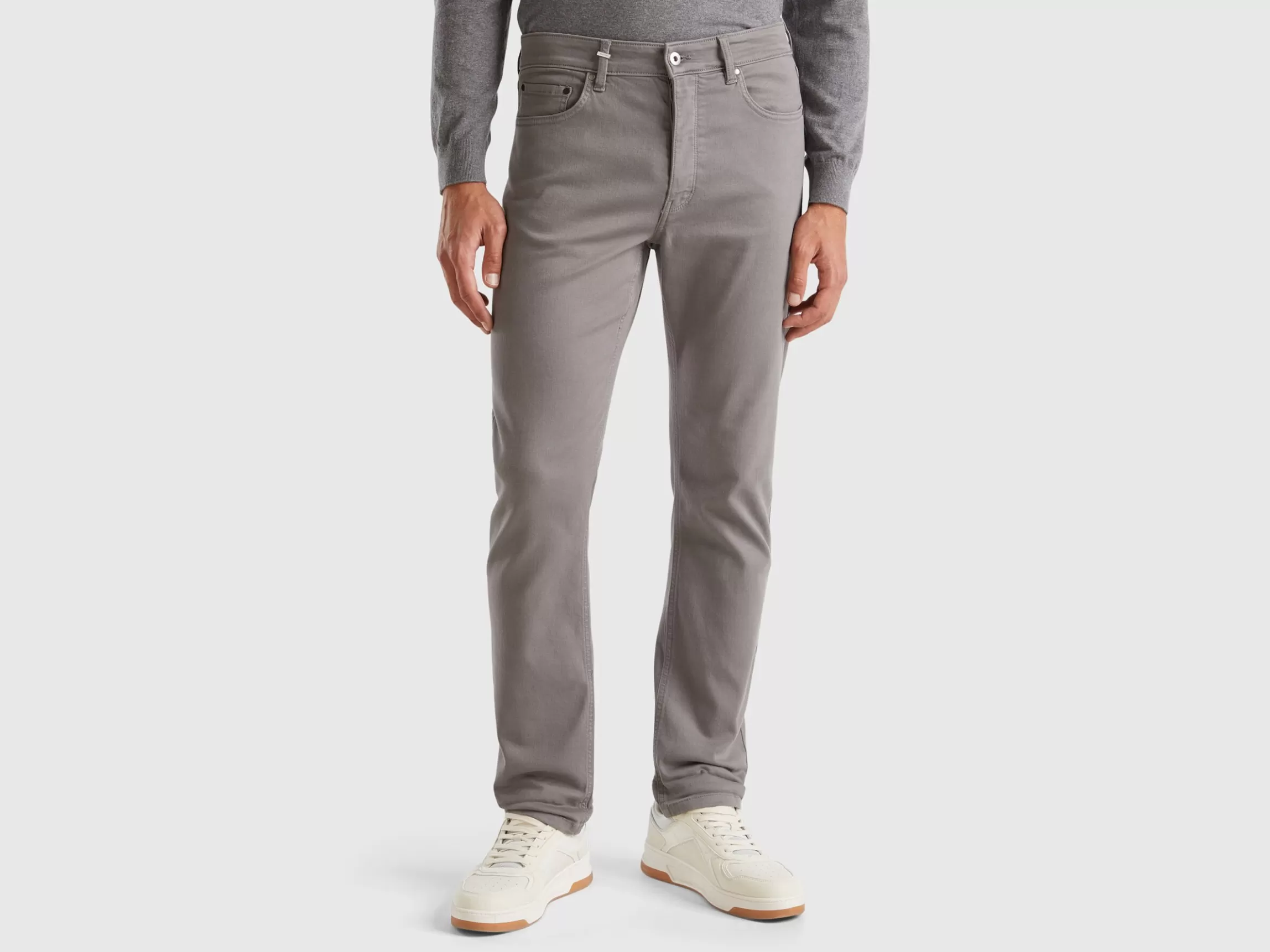 United Colors of Benetton Five pocket slim fit trousers