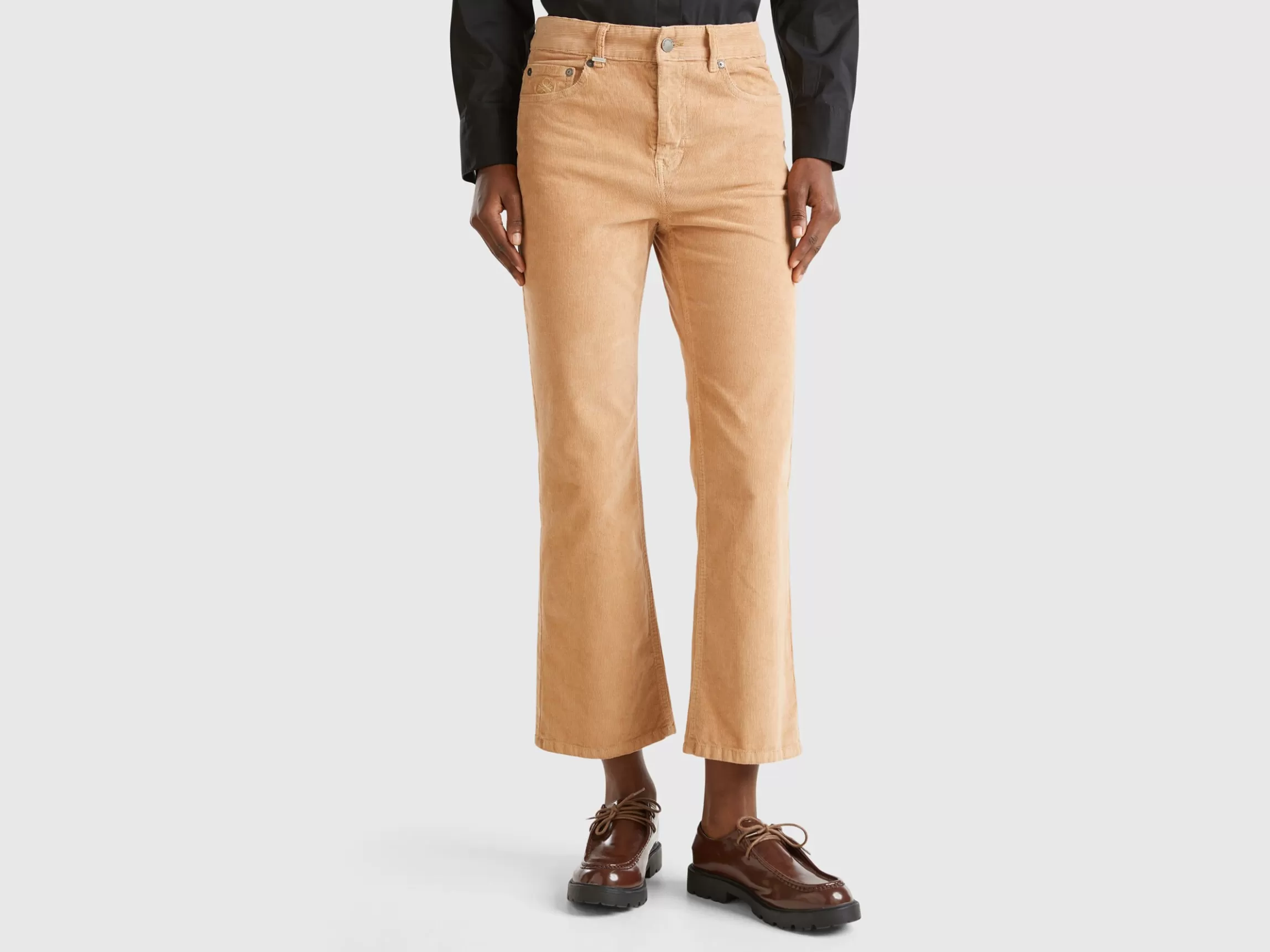 United Colors of Benetton Five pocket velvet trousers